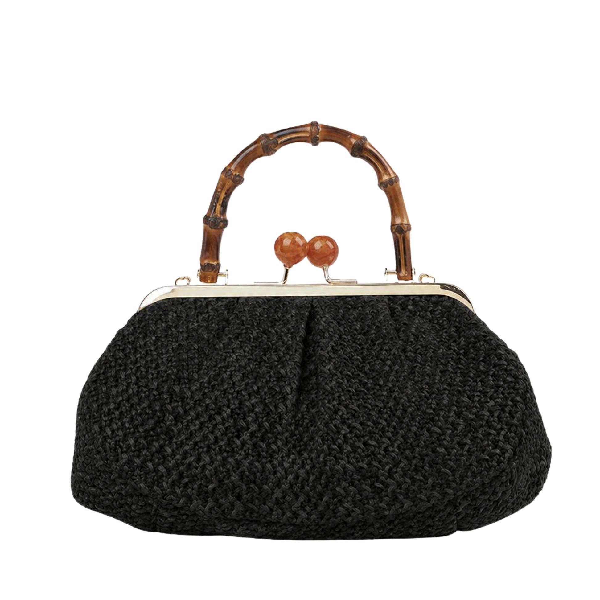 Borsa a mano Bambù - Verde Fashion