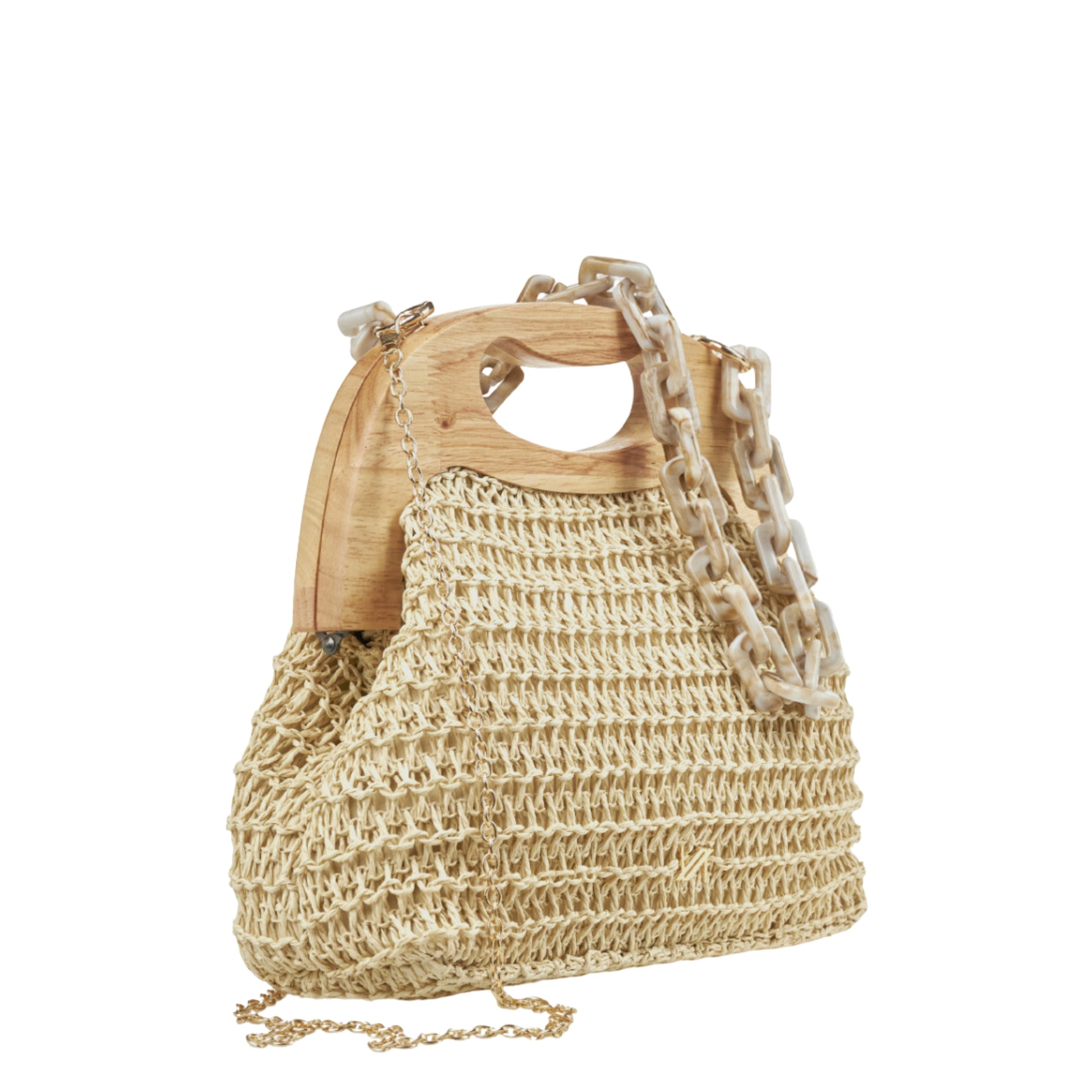 Mini bag Rafia - Verde Fashion