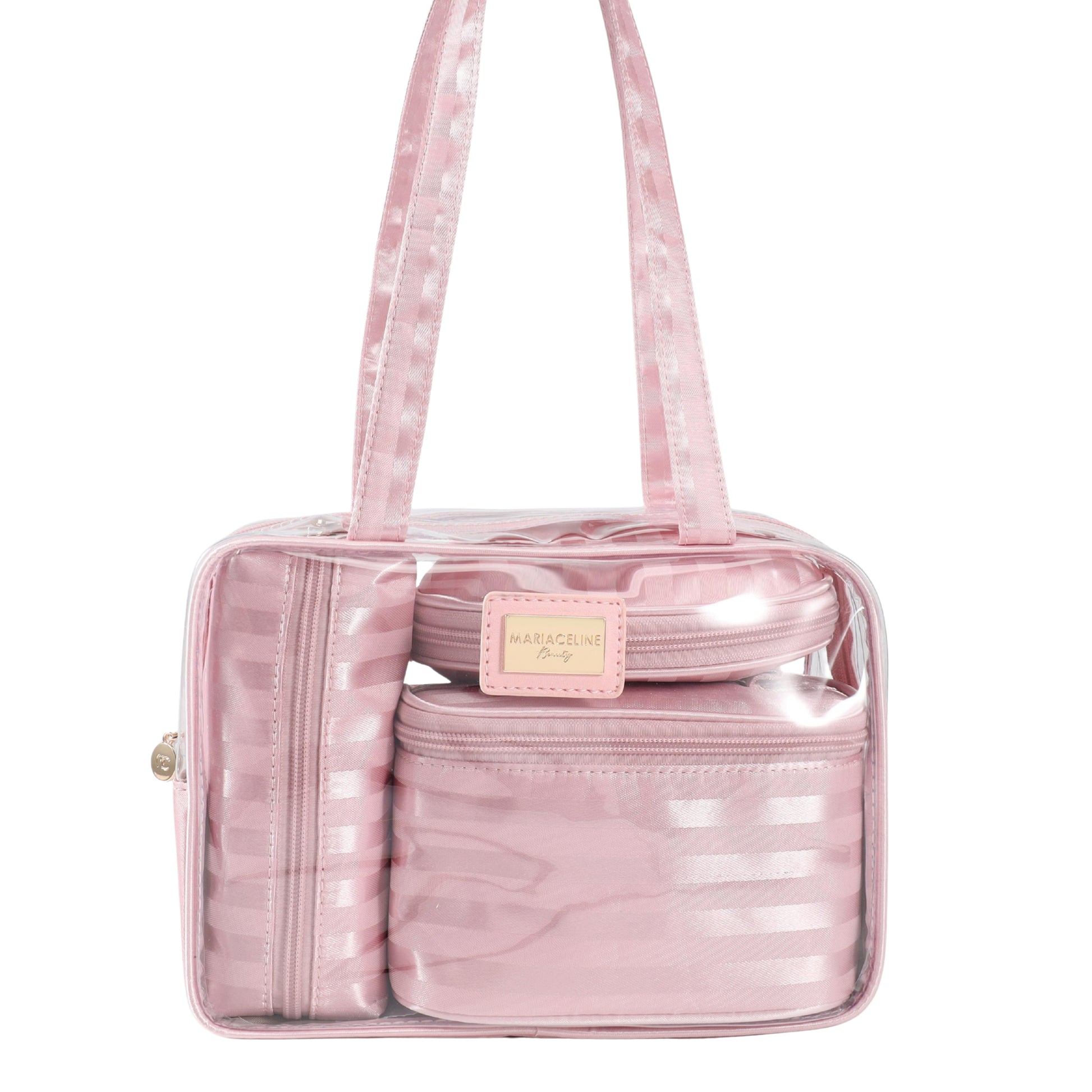 Beauty case + tris di pochette Victoria - Maria Celine