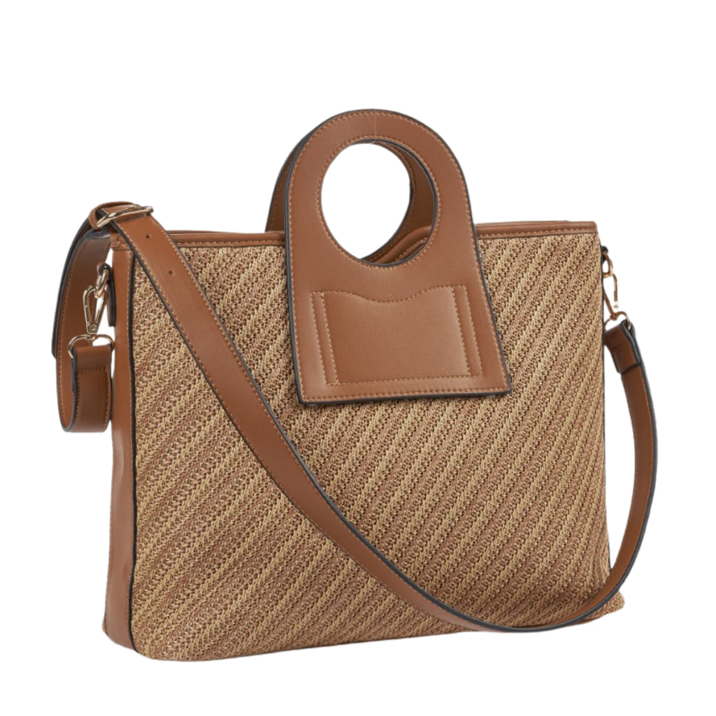 Borsa a mano Natural - Verde Fashion