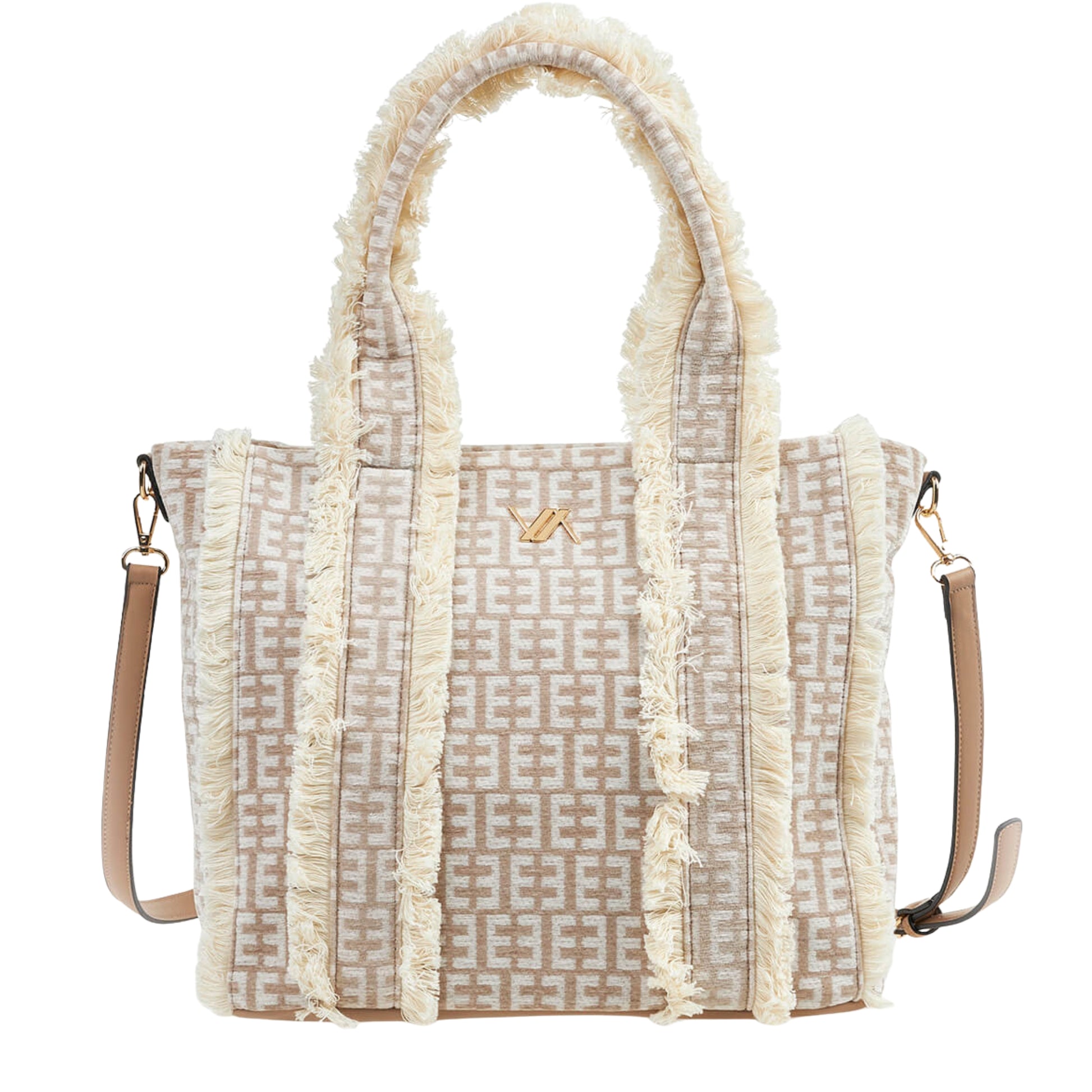 Borsa in Tweed - Verde Fashion