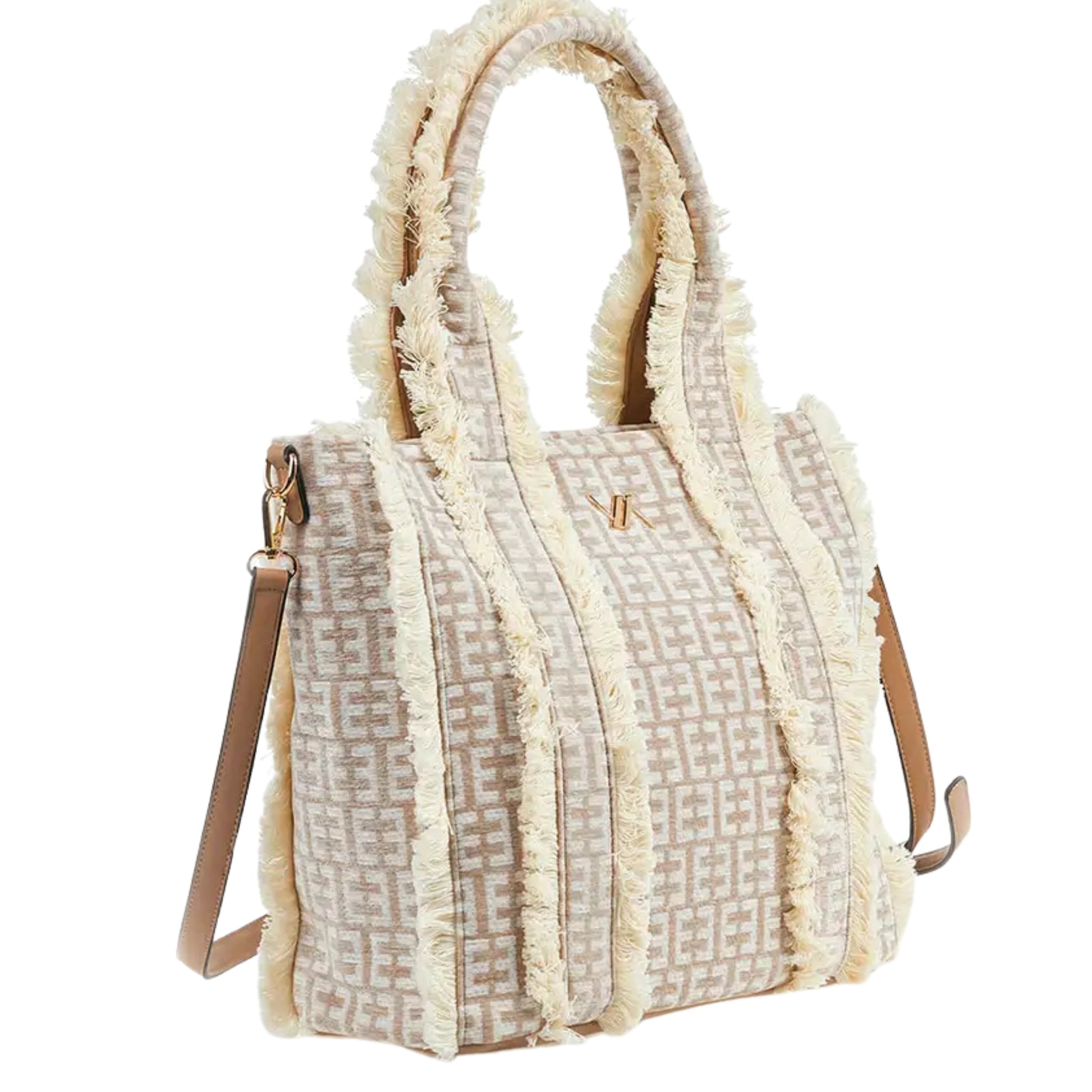 Borsa in Tweed - Verde Fashion