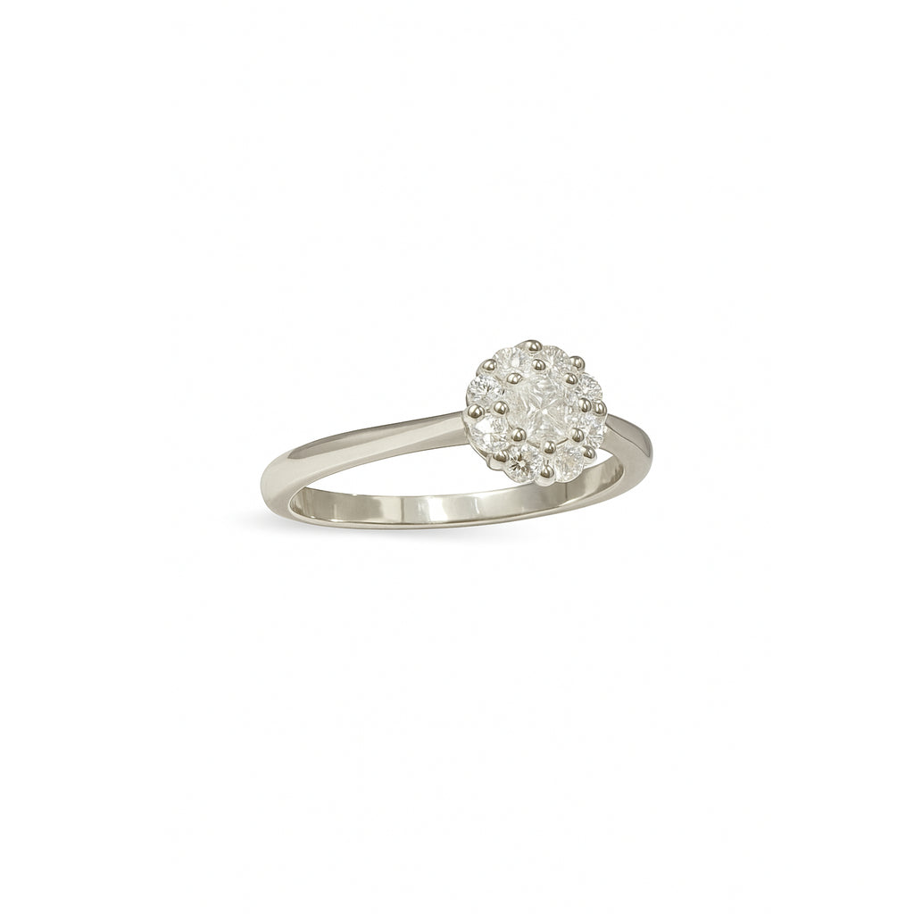 Anello Fiore in Argento 925 - Les folies