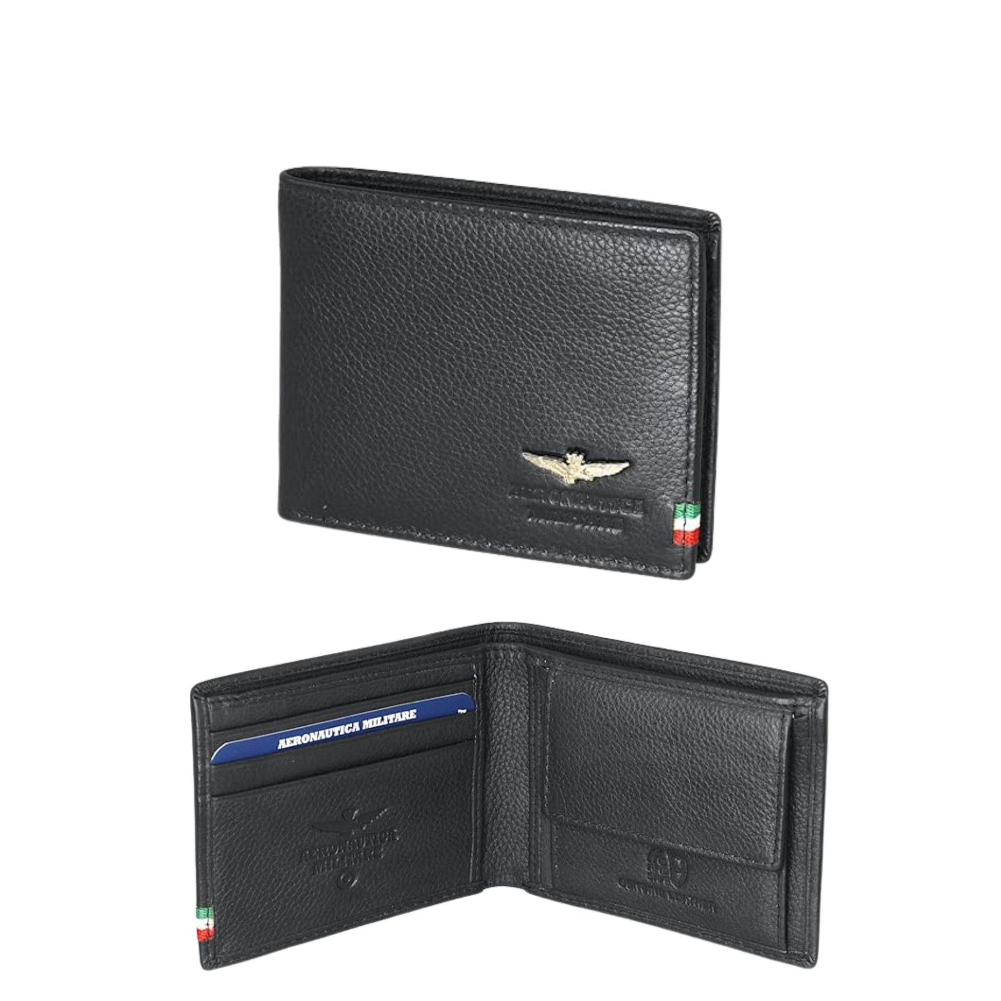 Portafoglio in Vera Pelle Flag - Aeronautica Militare