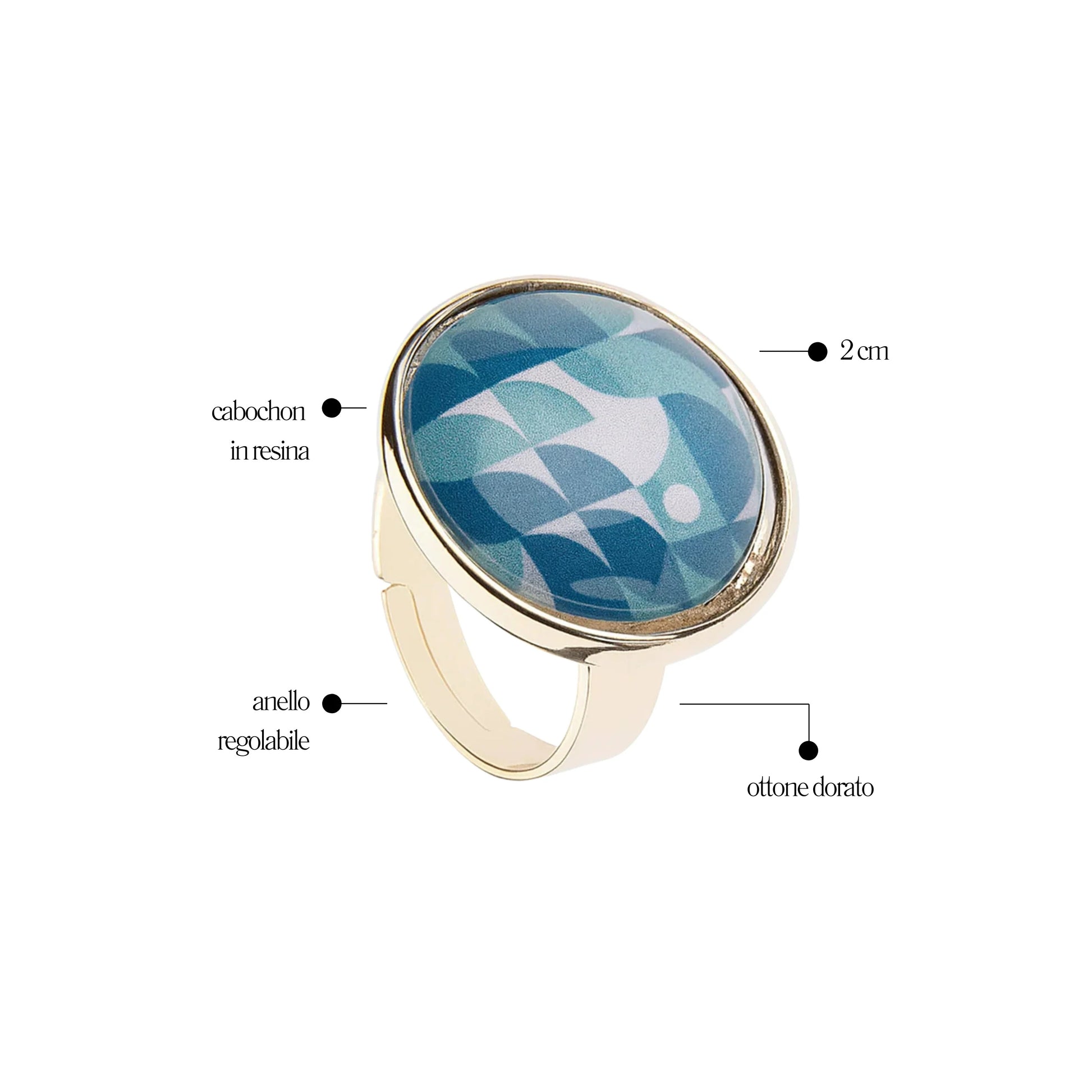 Anello Rond Imprimé - You B'jou by Barbieri