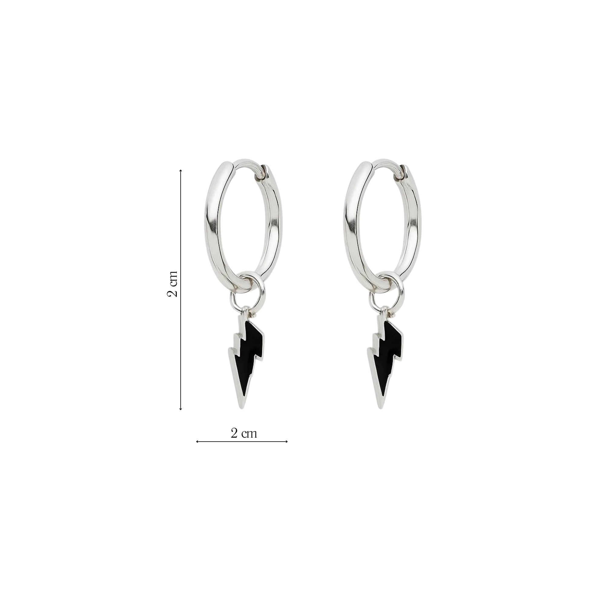 Coppia Di Orecchini_Argento 925 "FULMINE"