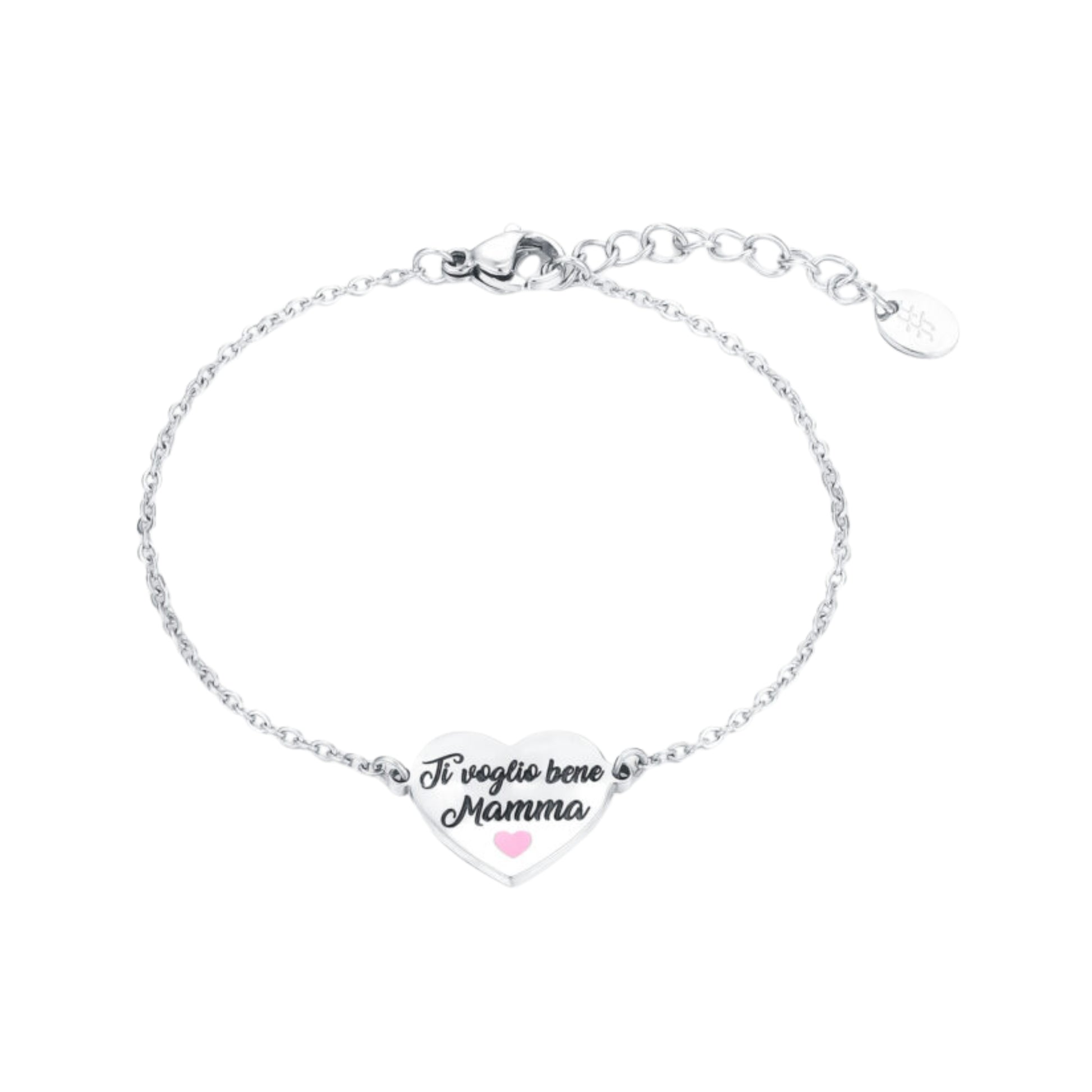 Bracciale Ti Voglio Bene Mamma_AcciaioInox "BRAND"