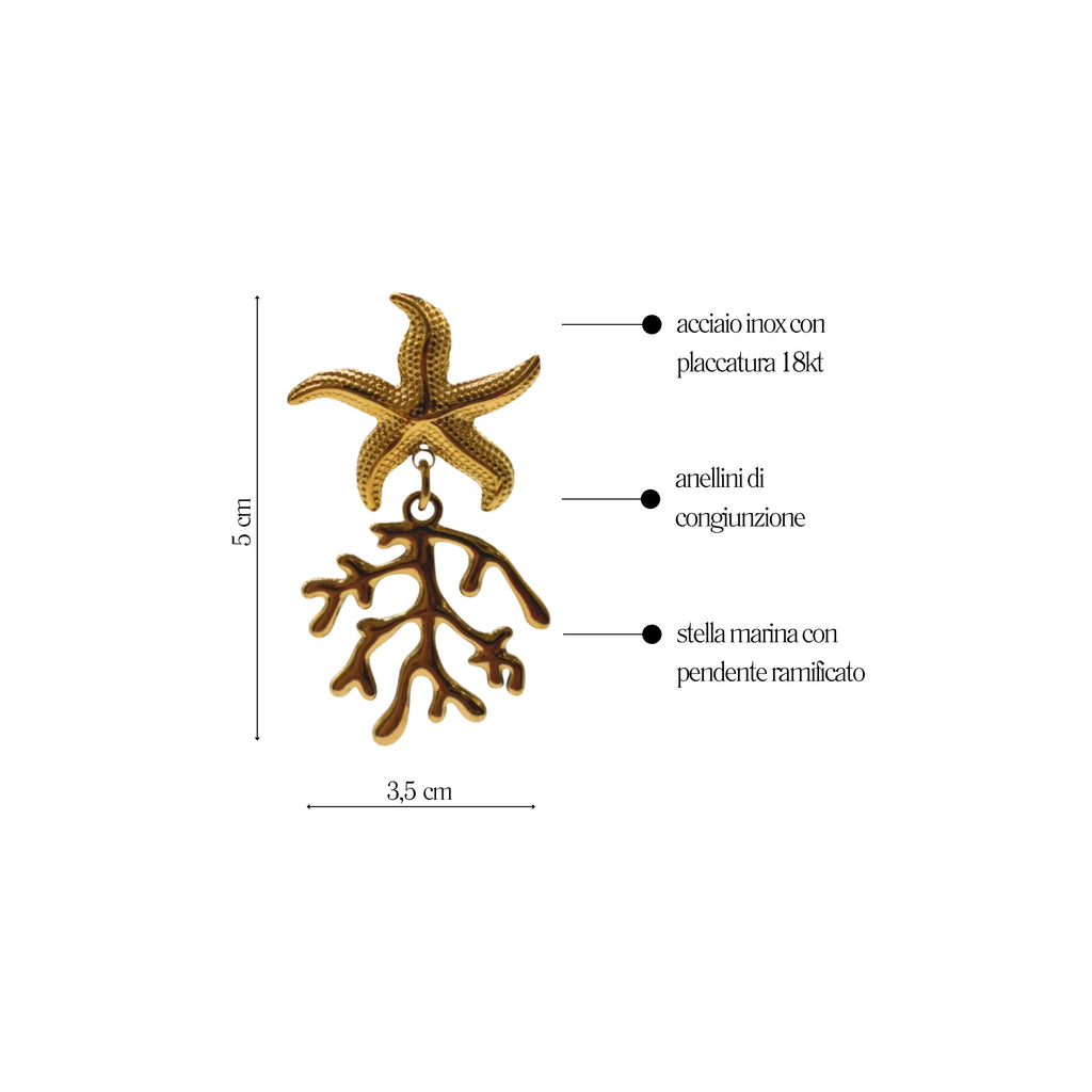 Orecchini "CORALIA"