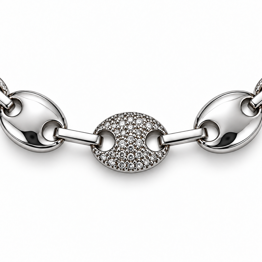 Bracciale con Linguette in Argento 925