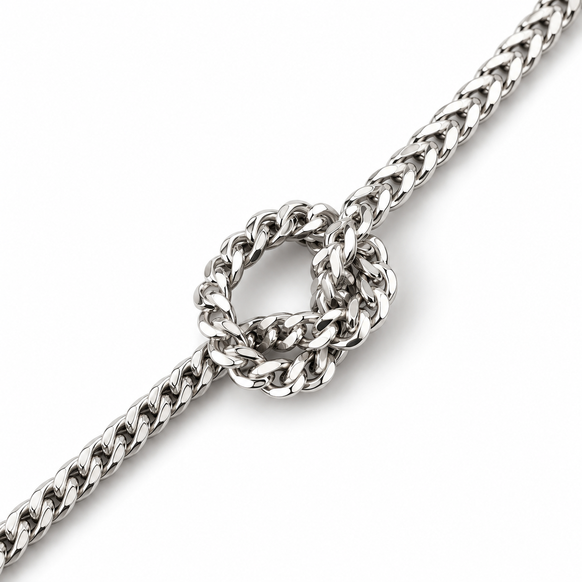 Bracciale nodo Grumetta Acciaio Inox