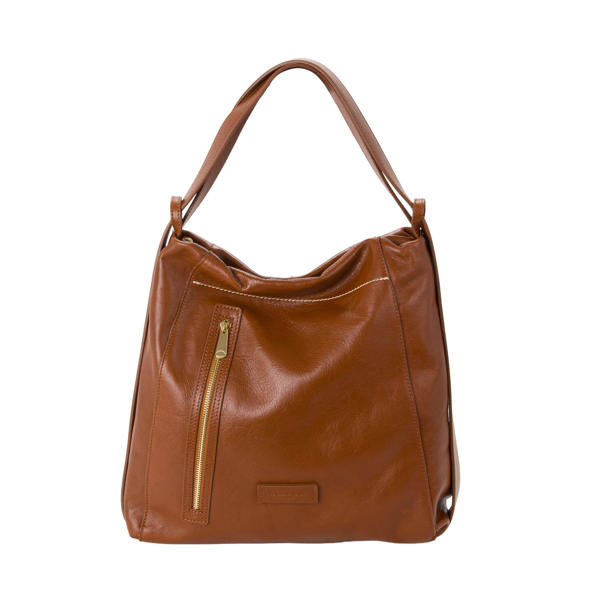 Borsa Zaino Pelletteria Veneta Bronzin in vera pelle
