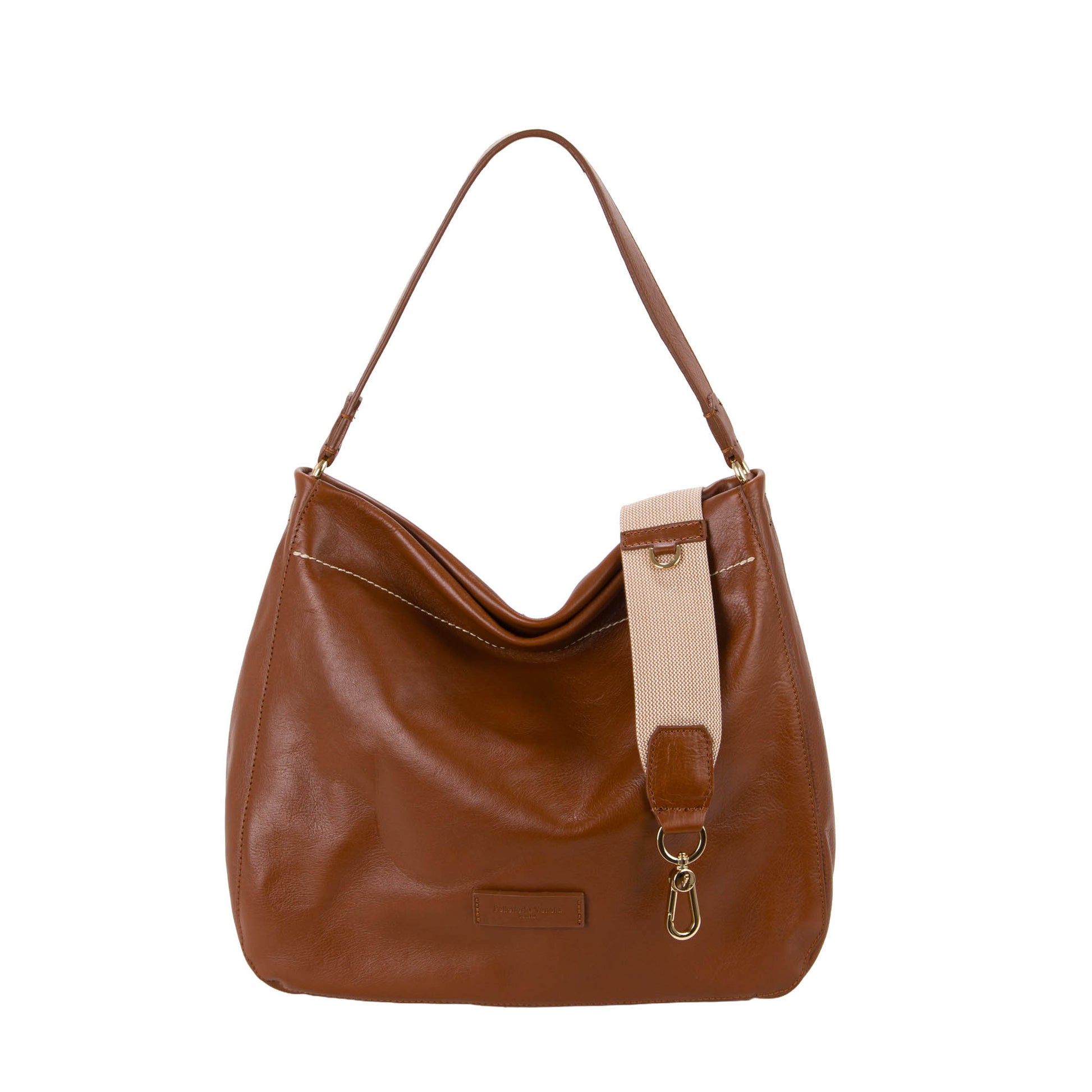Borsa a spalla Pelletteria Veneta Bronzin in vera pelle