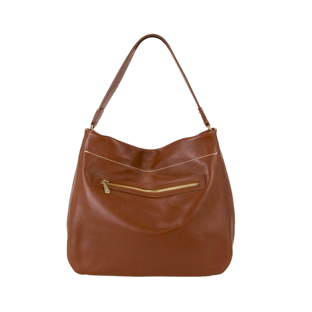 Borsa a spalla Pelletteria Veneta Bronzin in vera pelle