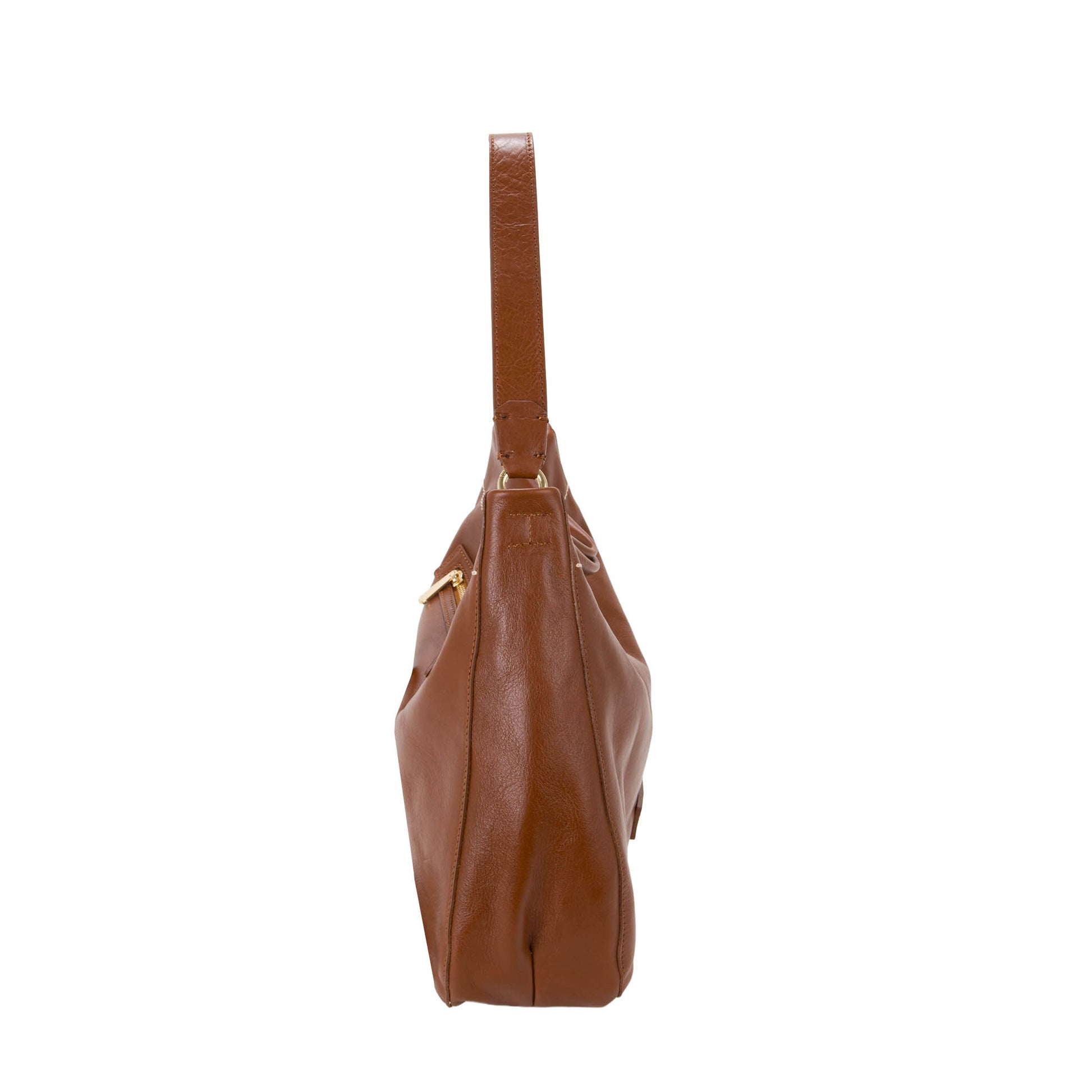 Borsa a spalla Pelletteria Veneta Bronzin in vera pelle