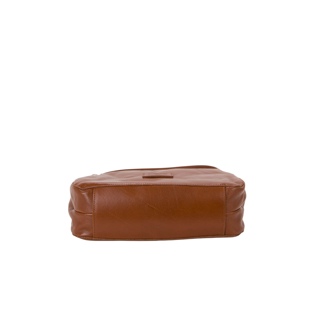 Borsa a spalla Pelletteria Veneta Bronzin in vera pelle