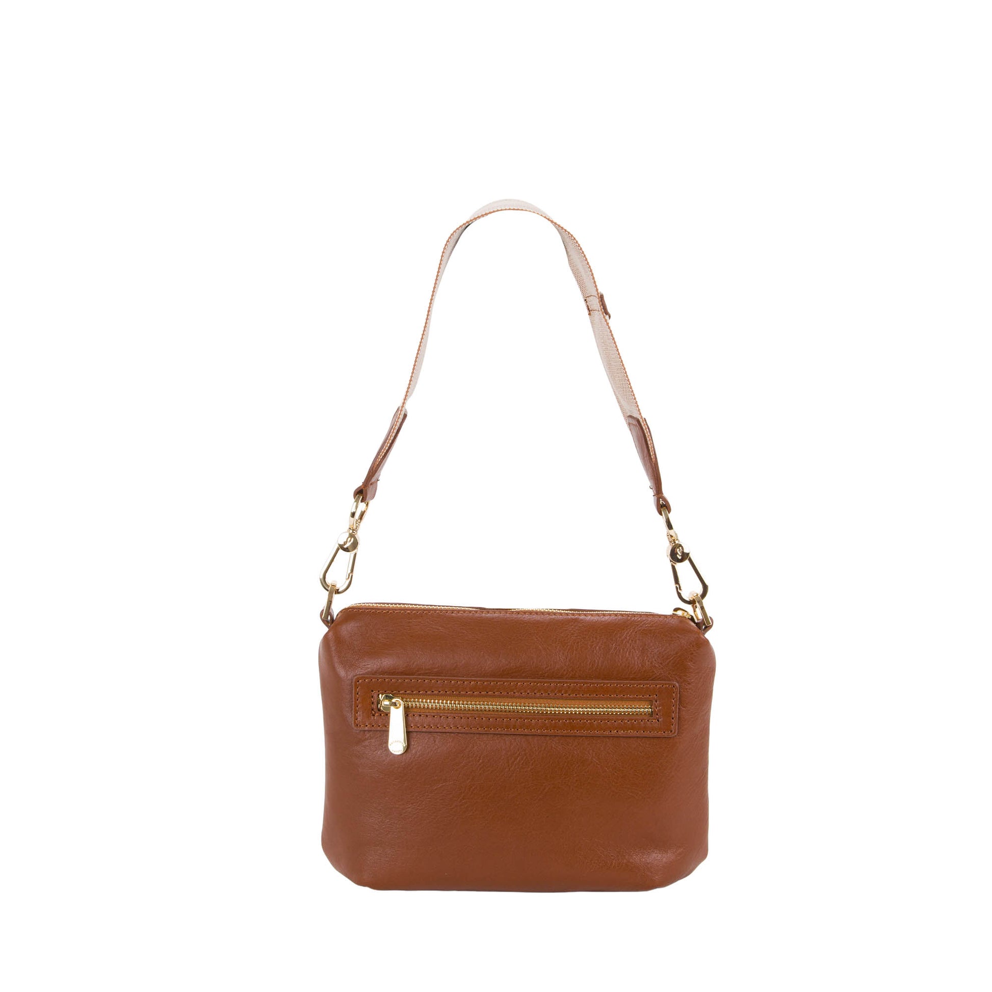 Borsa a tracolla mini Pelletteria Veneta Bronzin in vera pelle