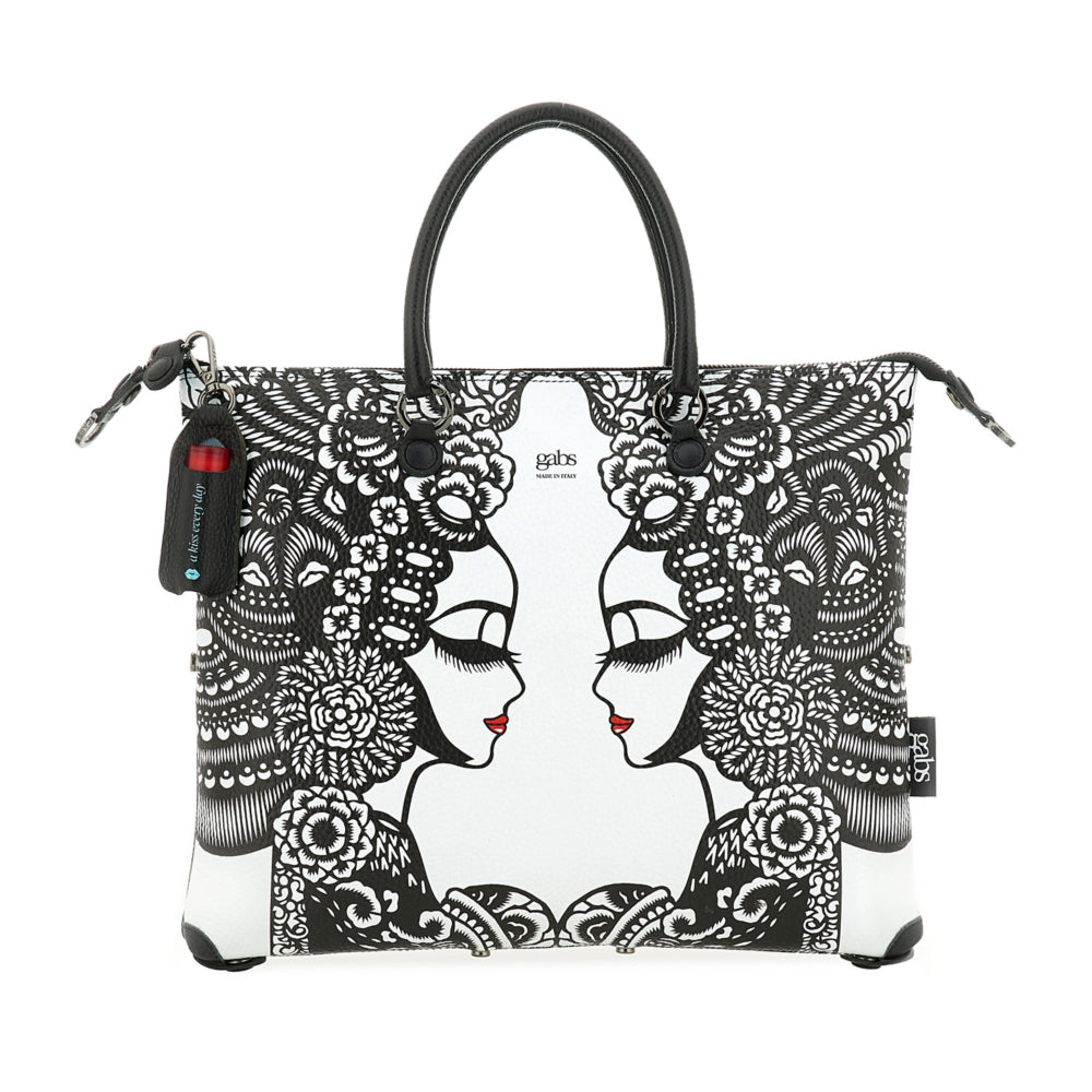 Borsa Gabs G3 PLUS Taglia M The Kiss Bag in vera pelle