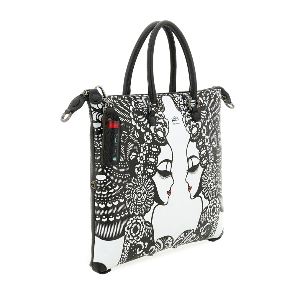 Borsa Gabs G3 PLUS Taglia M The Kiss Bag in vera pelle