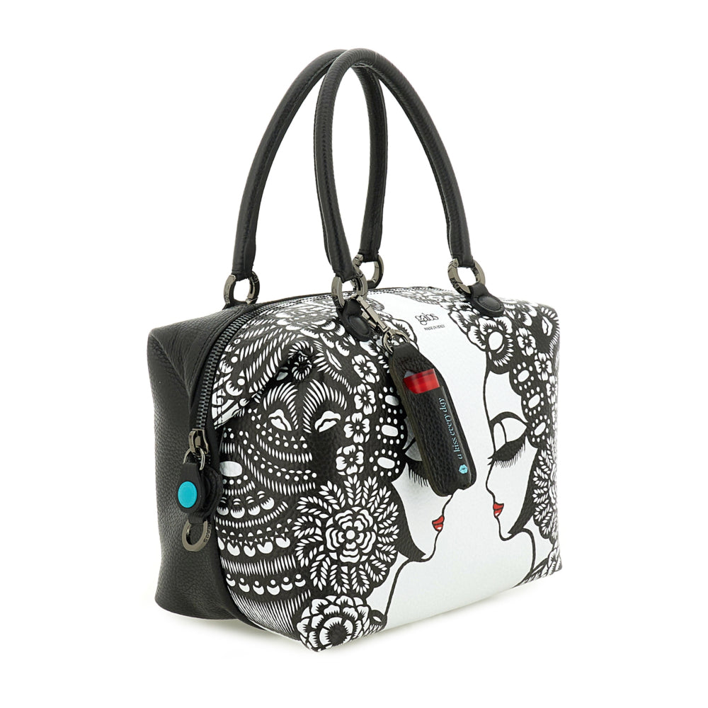 Borsa Gabs G3 PLUS Taglia M The Kiss Bag in vera pelle