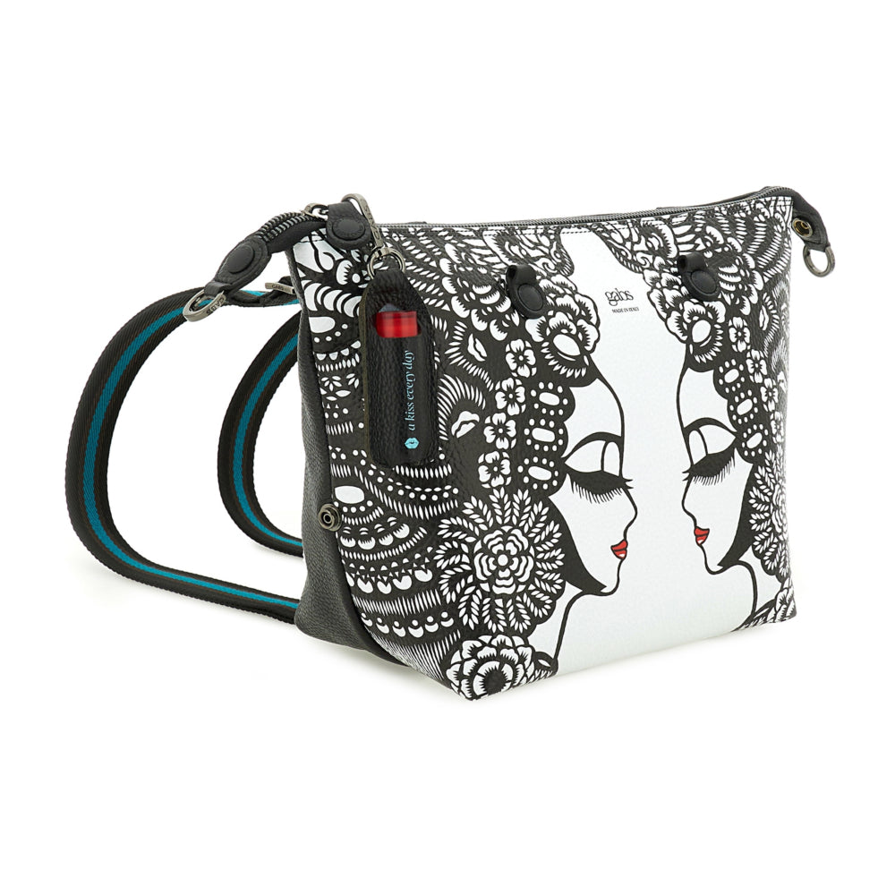 Borsa Gabs G3 PLUS Taglia M The Kiss Bag in vera pelle