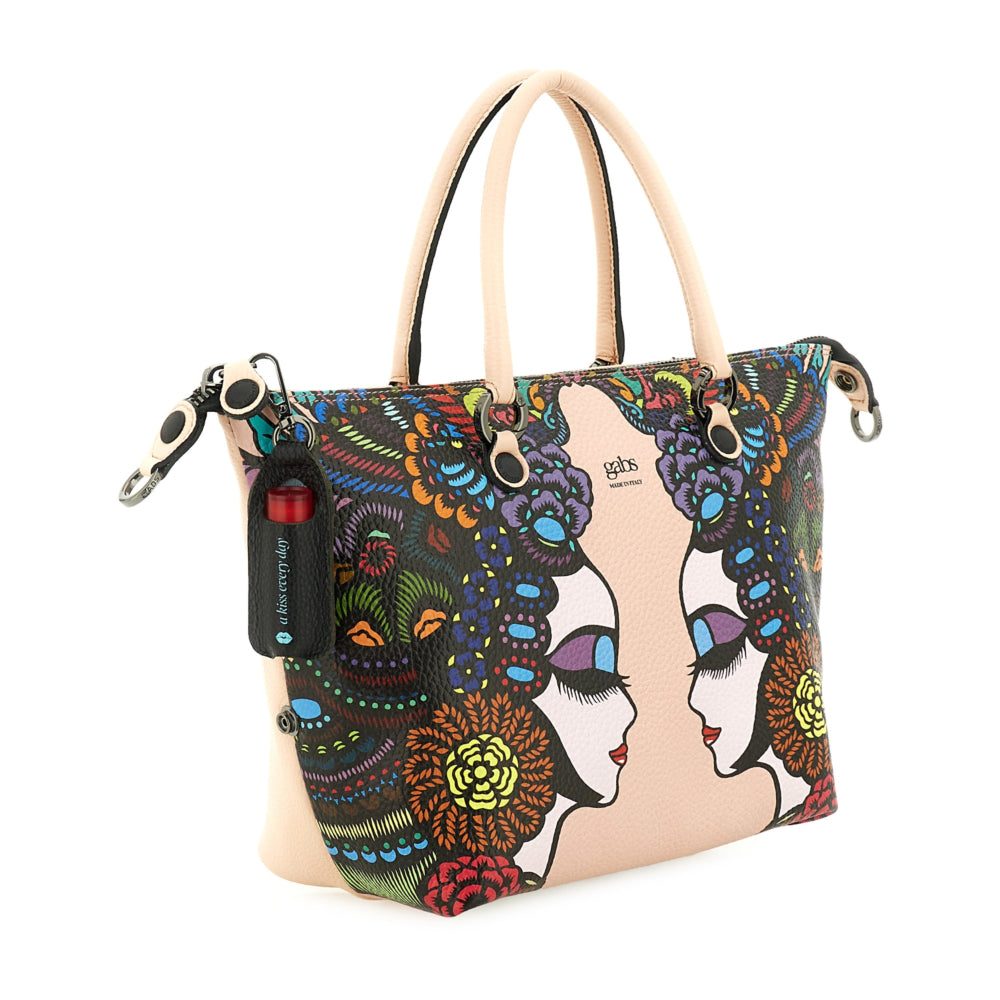Borsa Gabs G3 PLUS Taglia M The Kiss Bag in vera pelle