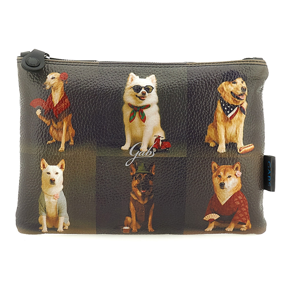 Borsa Gabs BEYONCE Taglia M PET LOVERS Worldwide Dogs Grey