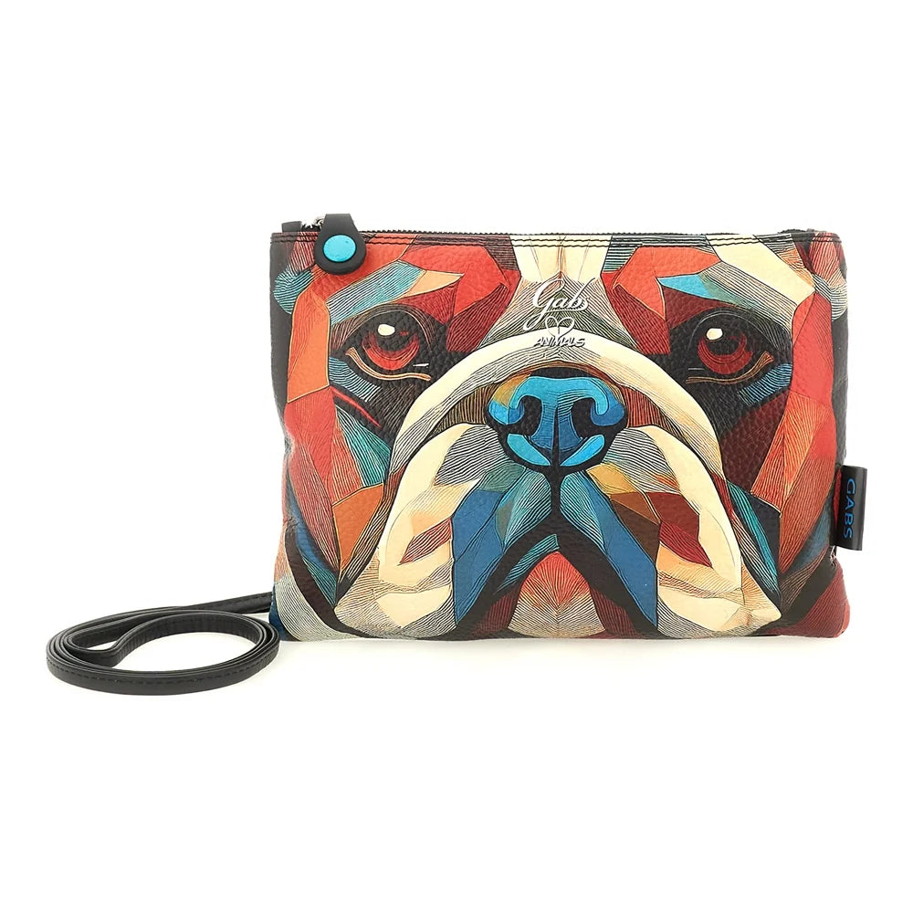 Borsa Gabs BEYONCE PET LOVERS Bulldog Taglia M in vera pelle
