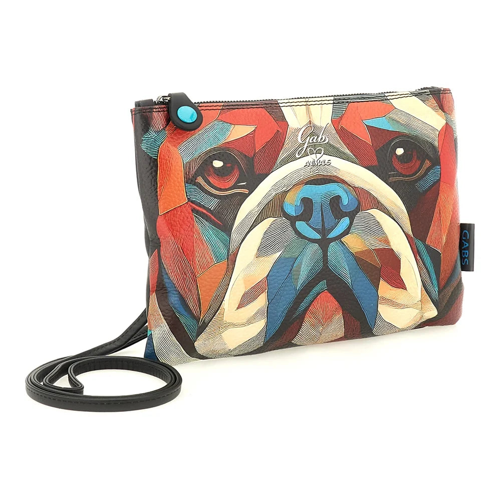 Borsa Gabs BEYONCE PET LOVERS Bulldog Taglia M in vera pelle