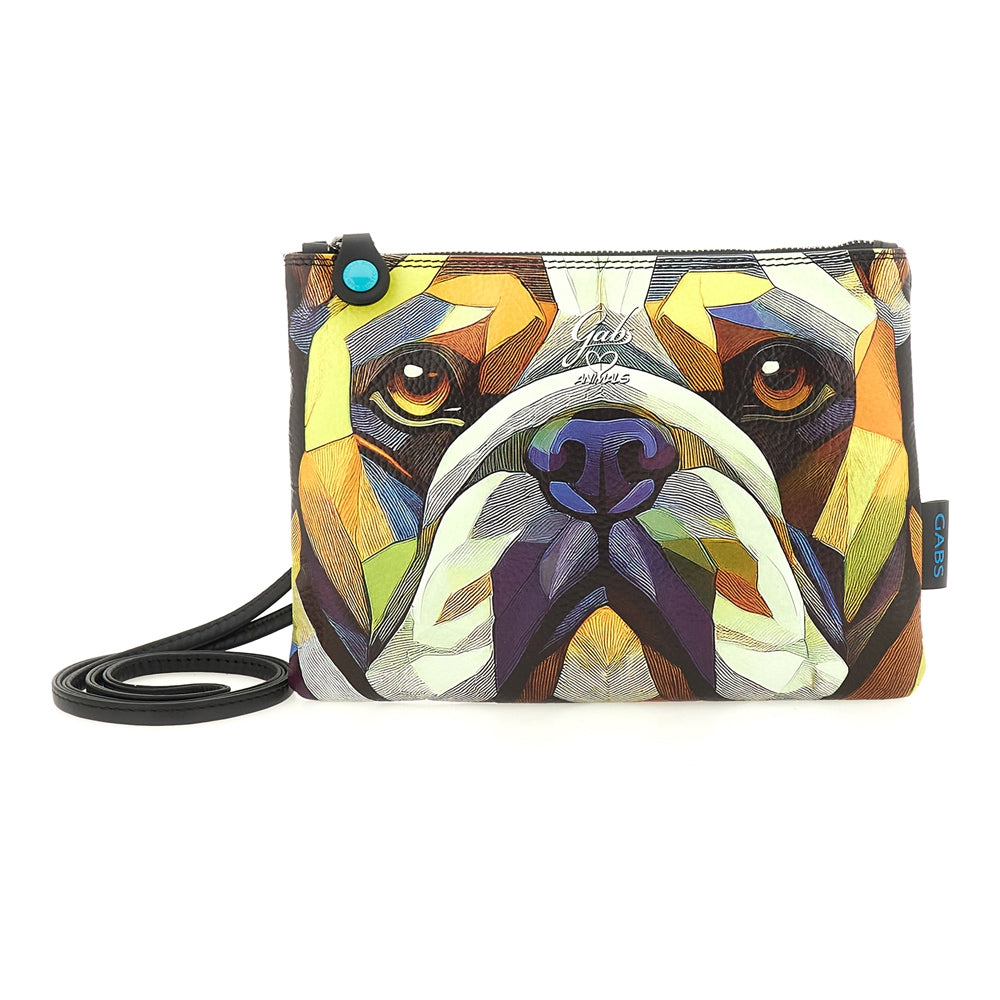 Borsa Gabs BEYONCE PET LOVERS Bulldog Taglia M in vera pelle