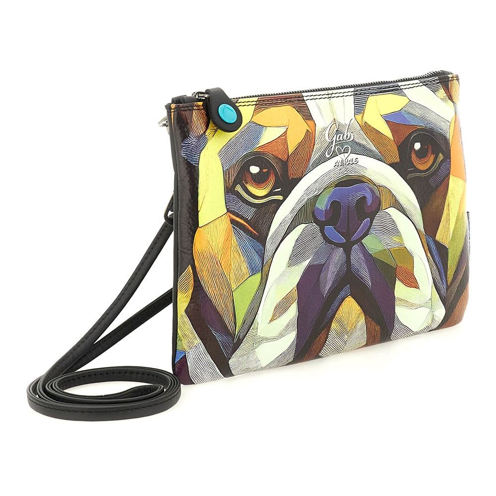 Borsa Gabs BEYONCE PET LOVERS Bulldog Taglia M in vera pelle