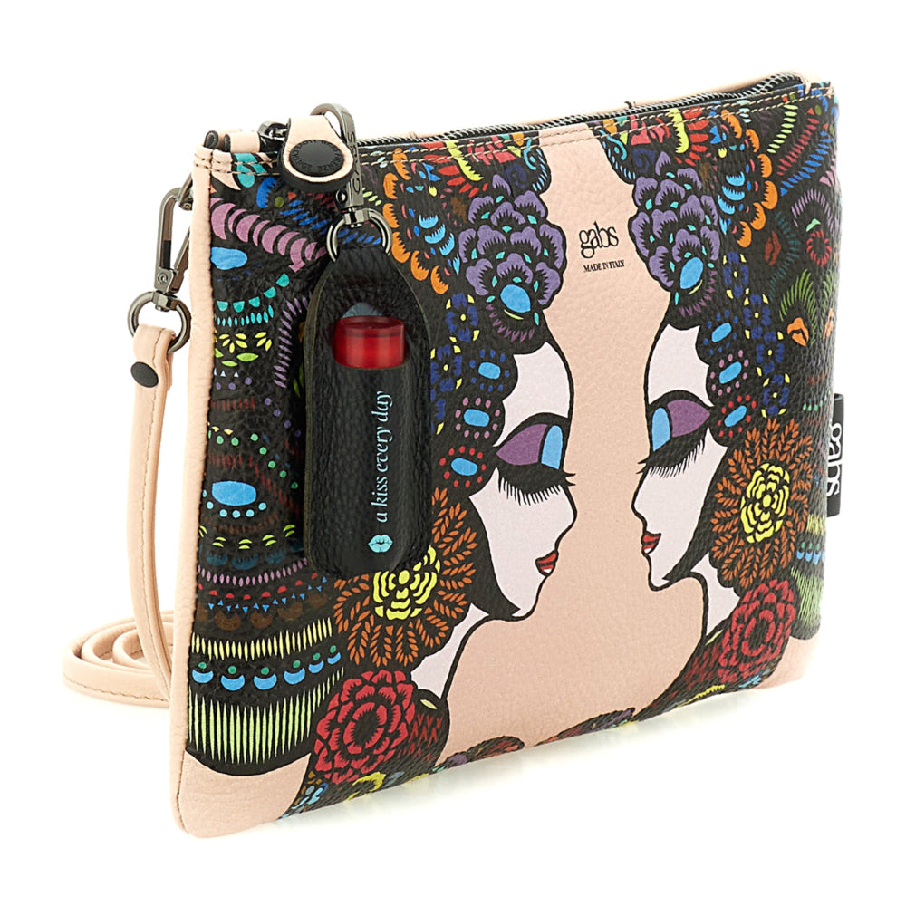 Borsa Gabs BEYONCE Taglia M The Kiss Bag in vera pelle