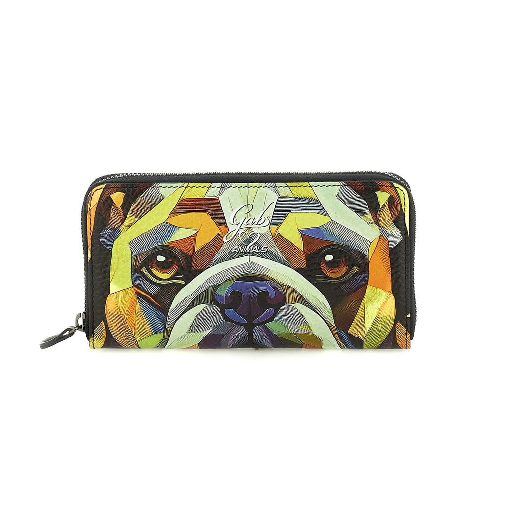 Portafoglio Gabs GMONEY17 Bulldog in vera pelle