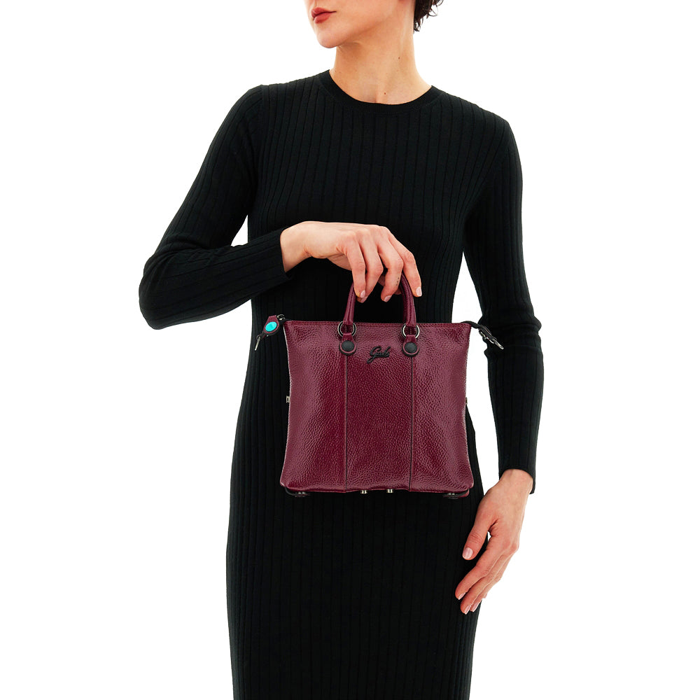 Borsa Gabs G3 MINI Taglia S lucida verniciata in vera pelle