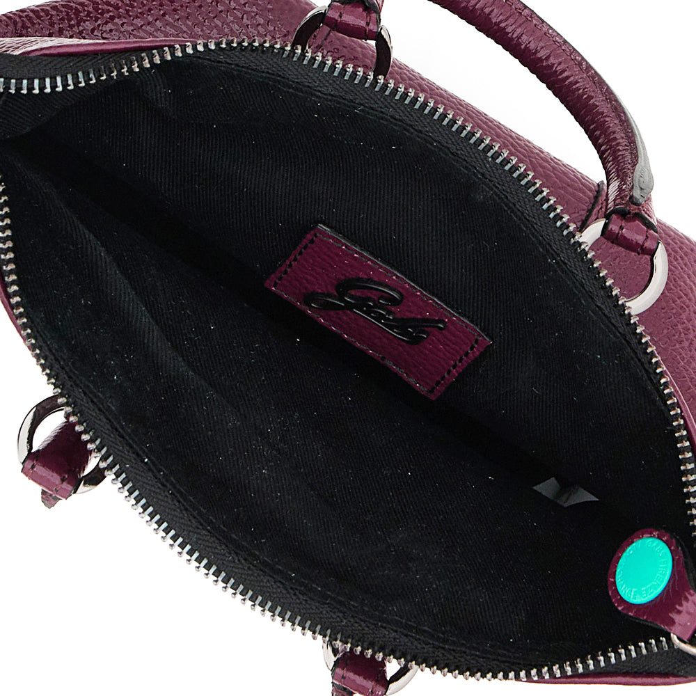 Borsa Gabs G3 MINI Taglia S lucida verniciata in vera pelle