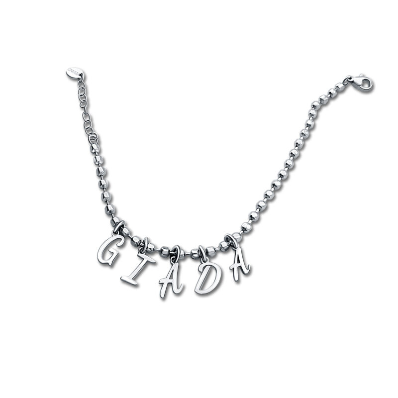 Mini Charm Lettera/Numero in acciaio inox Personal - Brand Gioielli