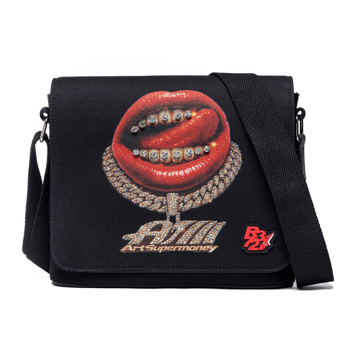 Borsa a tracolla Grillz Collab. ArtSupermoney R372 Edizione Limitata