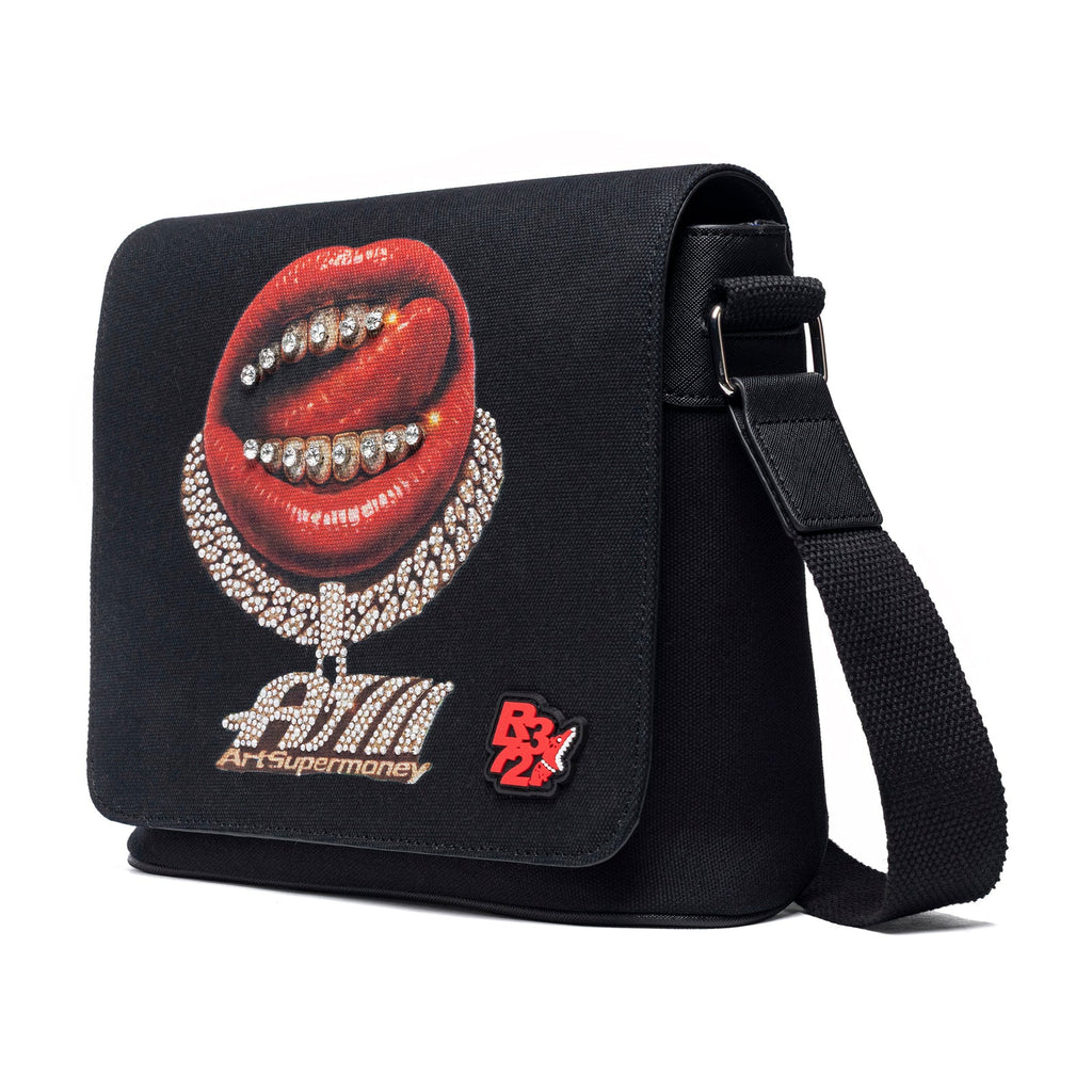 Borsa a tracolla Grillz Collab. ArtSupermoney R372 Edizione Limitata