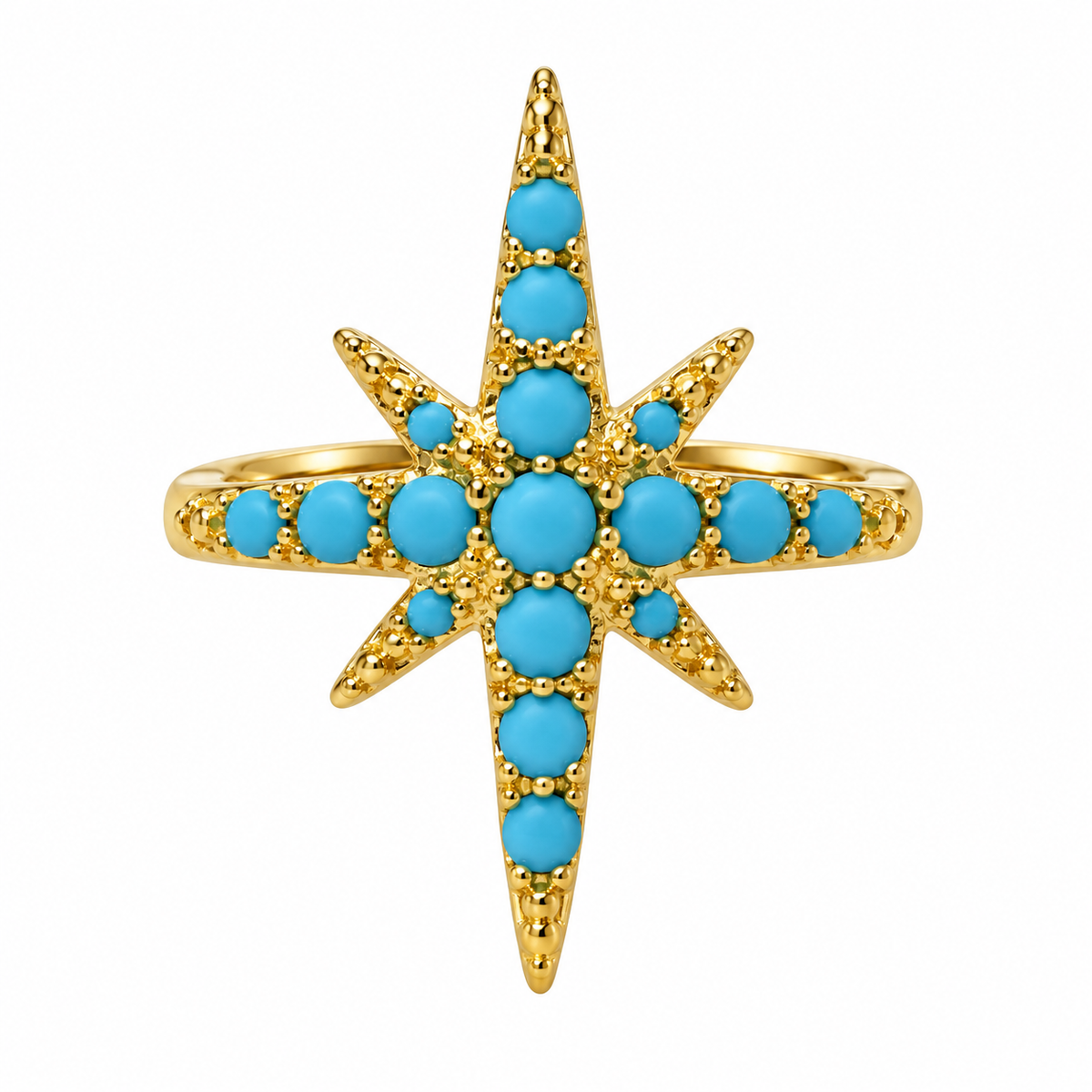 Ear Cuff mono Stella in Argento 925 Rodiato