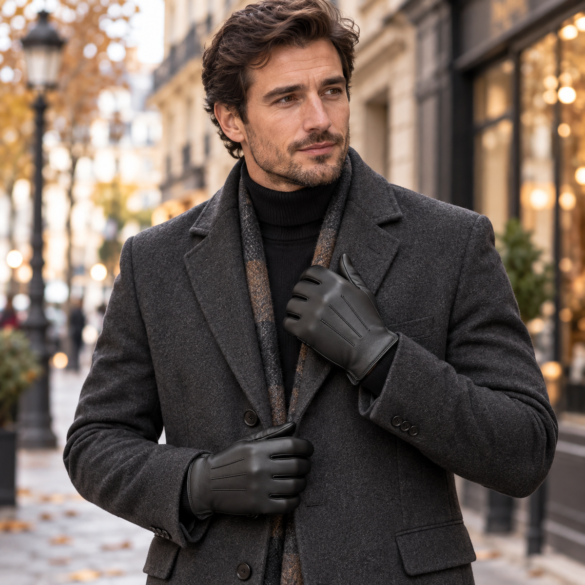 Guanti uomo in vera pelle Pelletteria Veneta