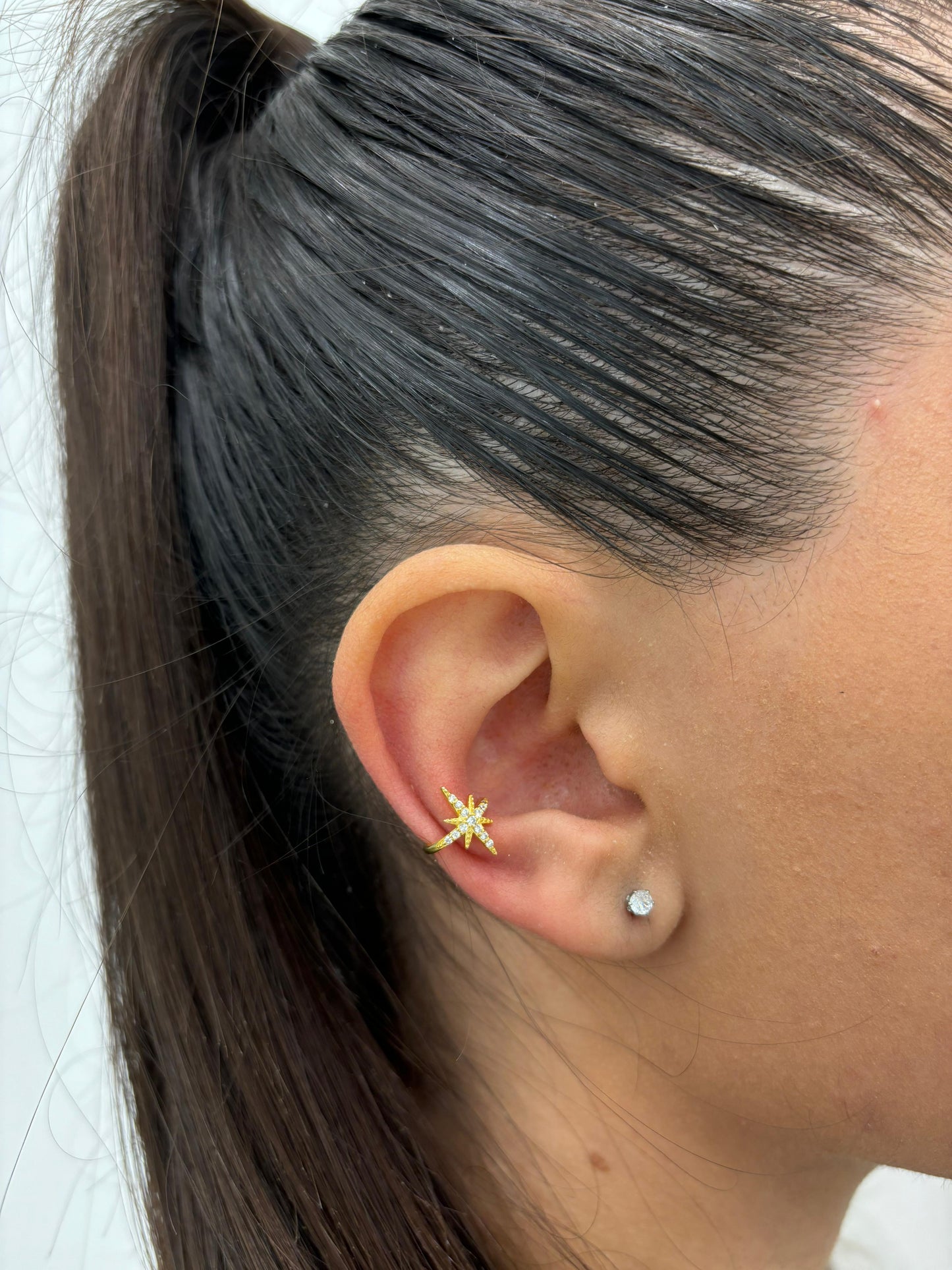 Orecchino earcuff argento 925