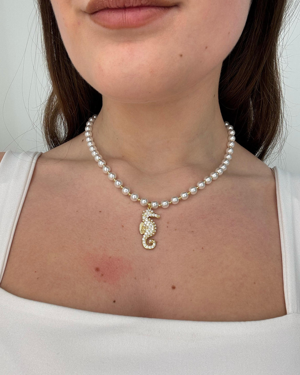 Collana Cavalluccio Marino