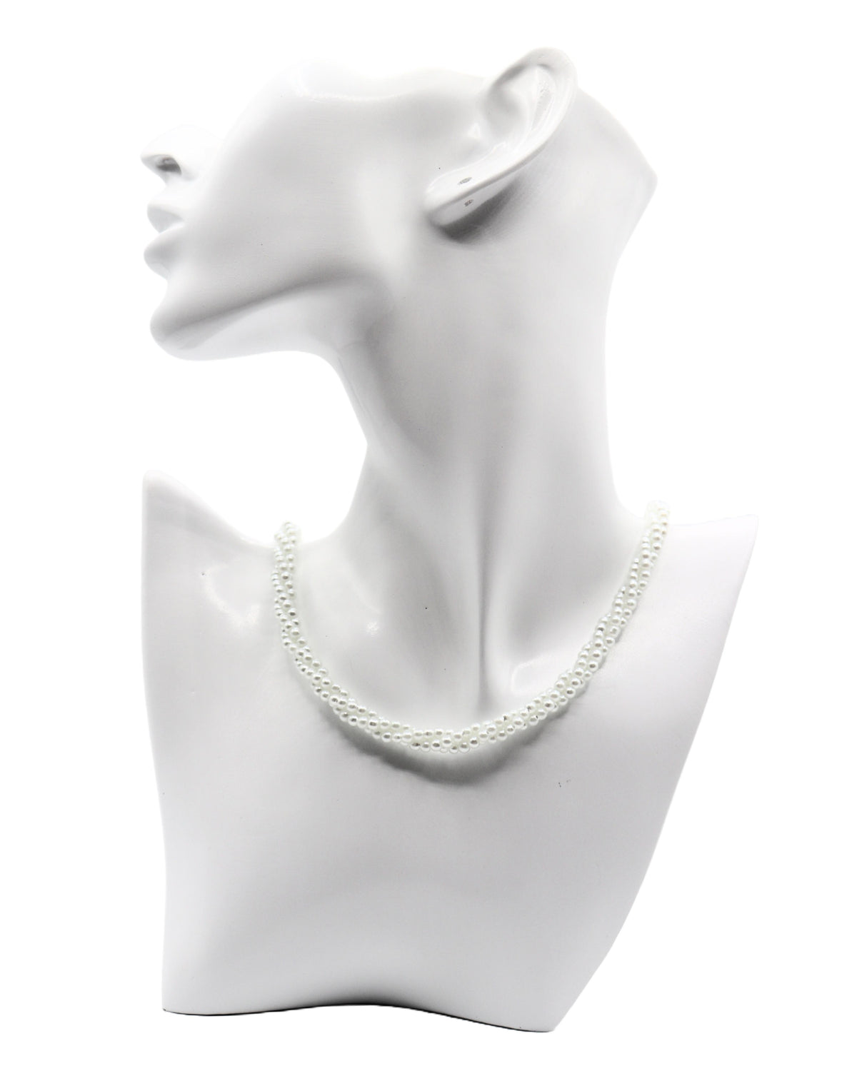 Collana Perle Intrecciate