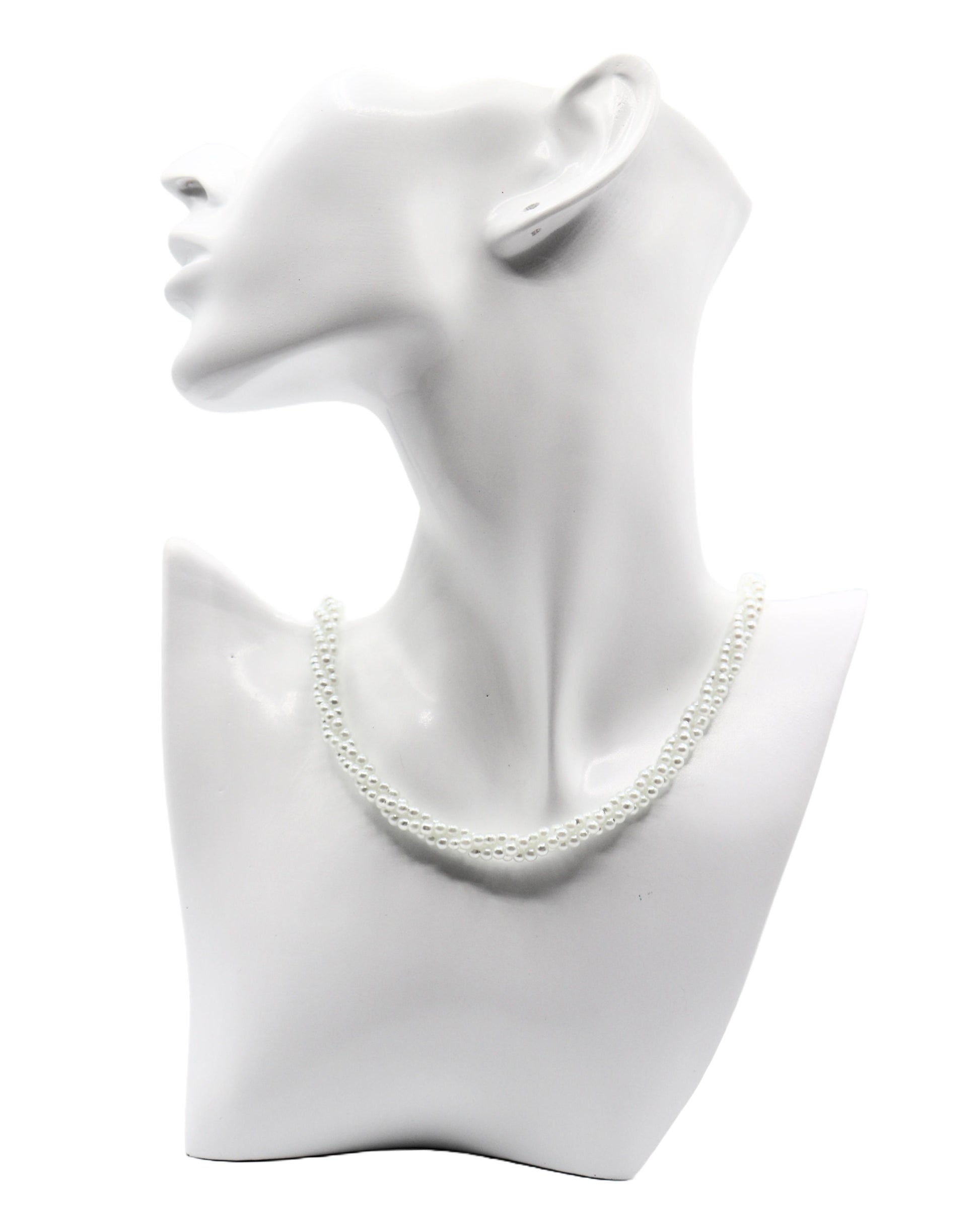 Collana Perle Intrecciate