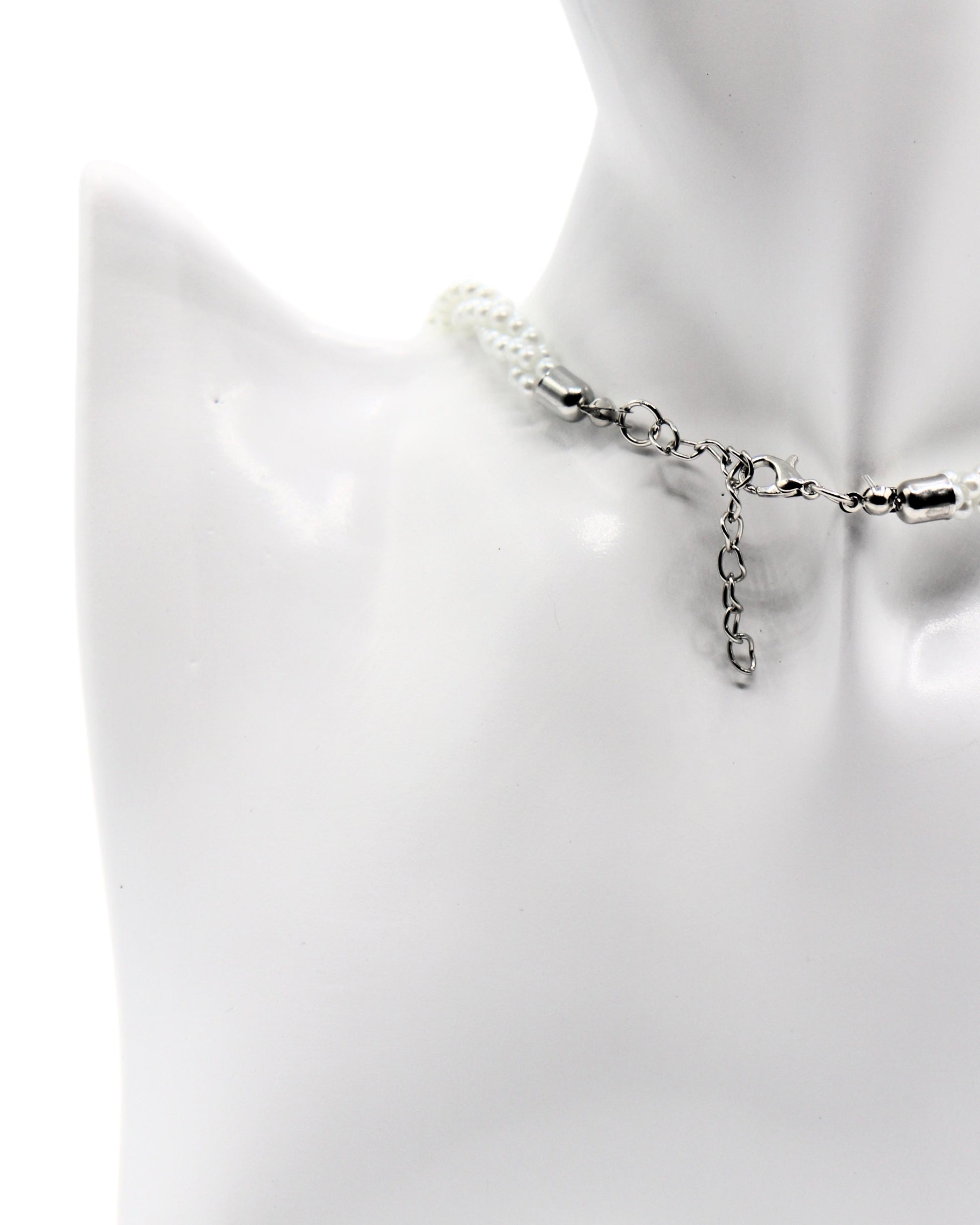 Collana Perle Intrecciate