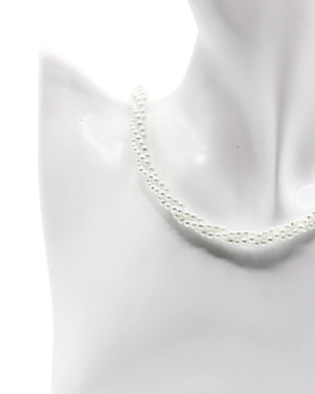 Collana Perle Intrecciate