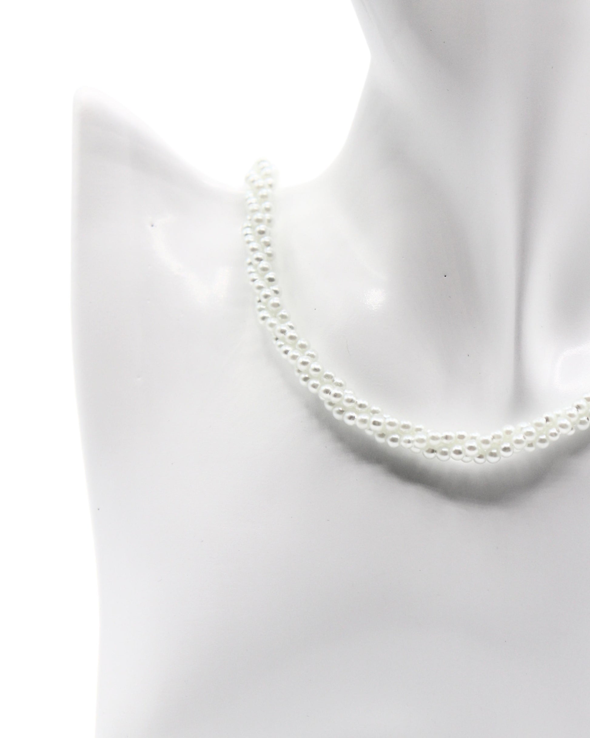 Collana Perle Intrecciate