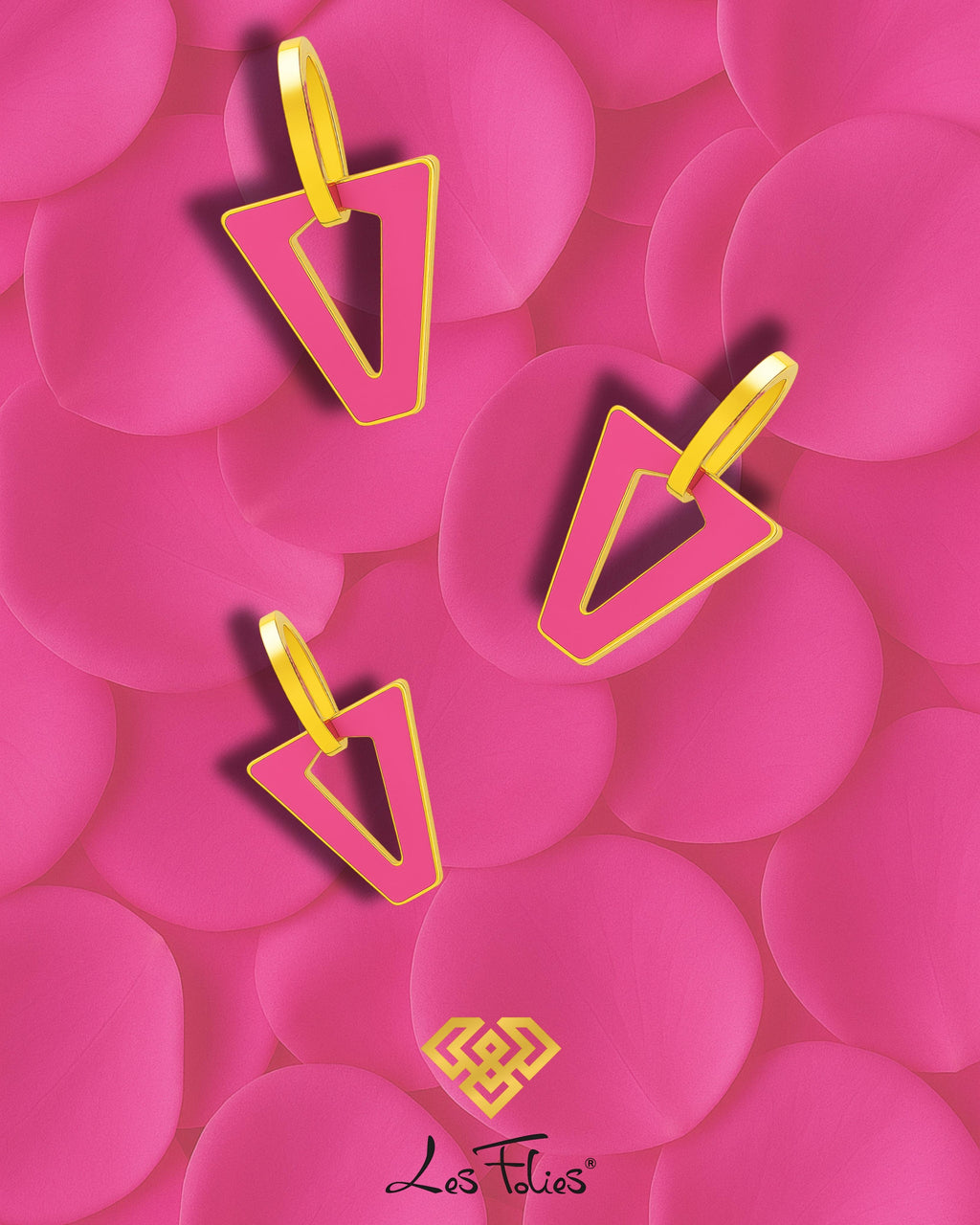 Cerchietti Valentina mini fucsia