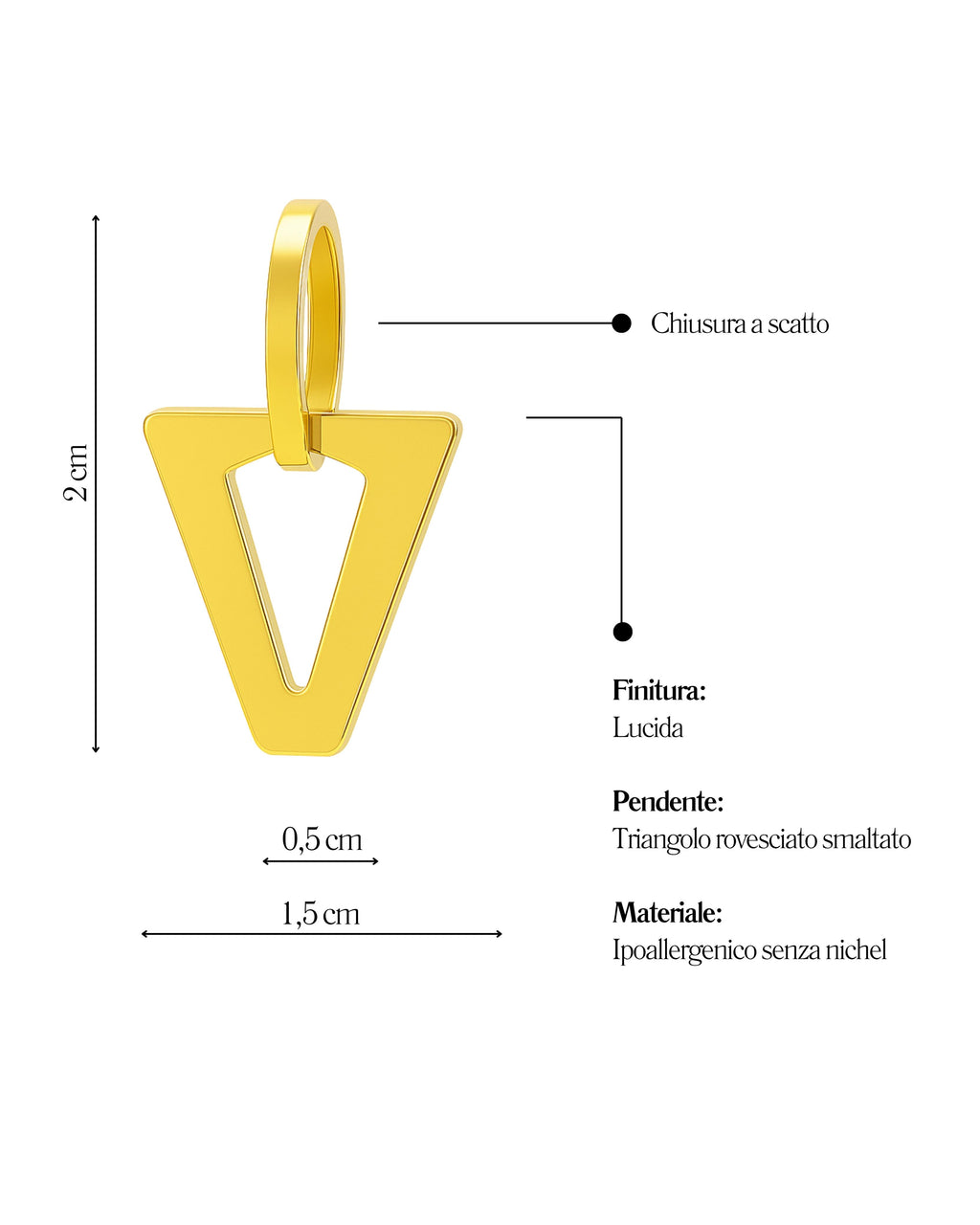 Cerchietti Valentina mini Gold