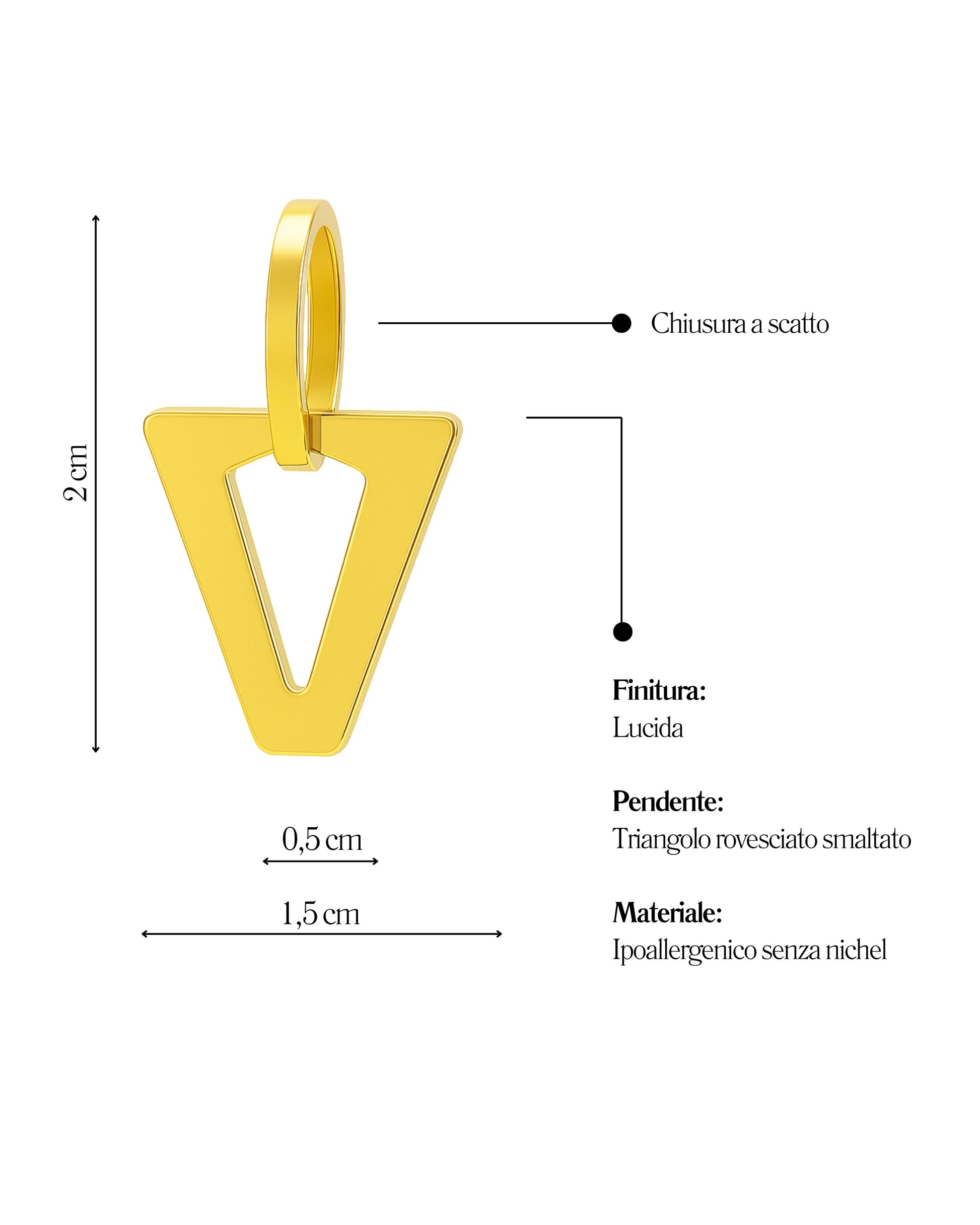 Cerchietti Valentina mini Gold