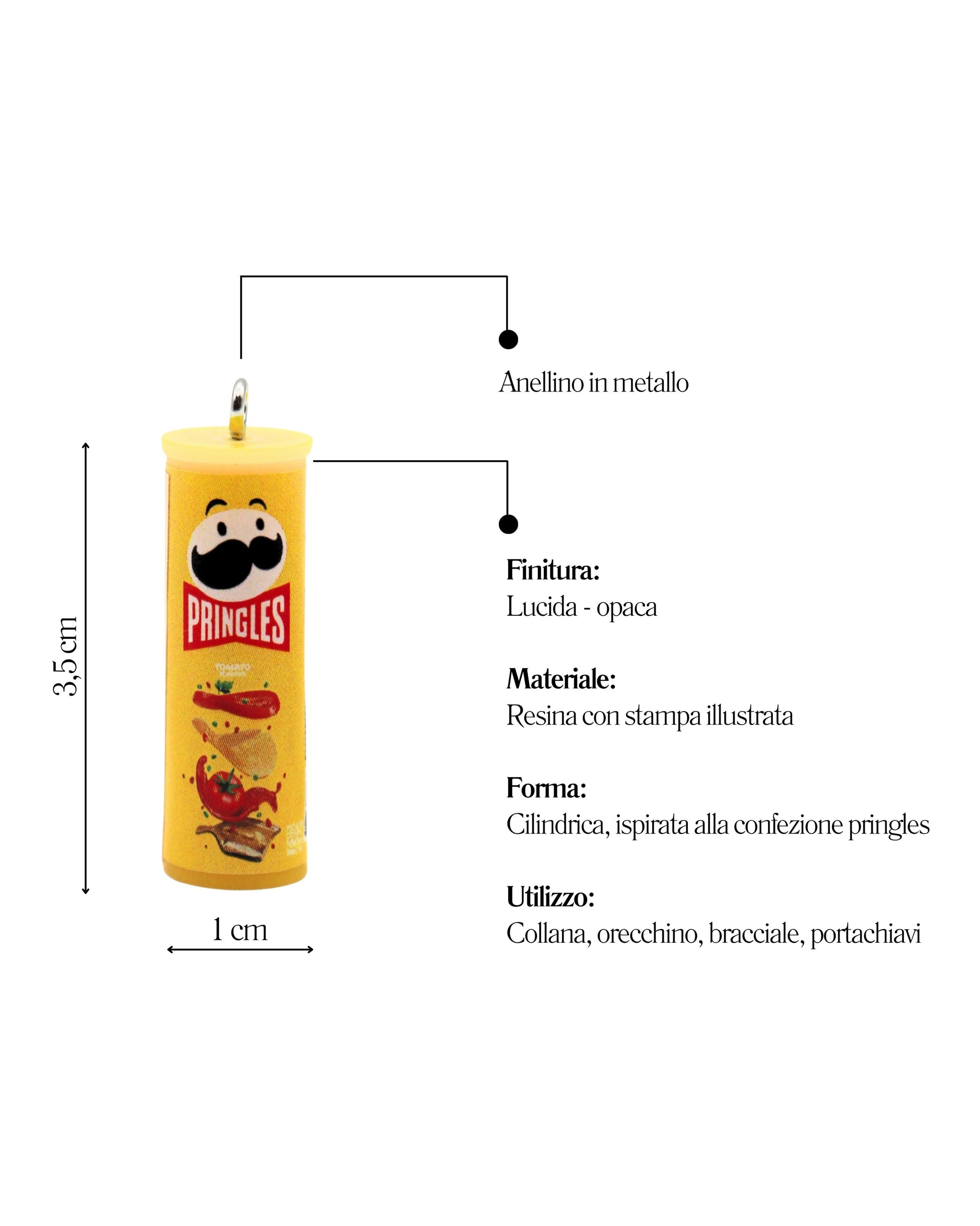 Charm Barattolo "PRINGLES"